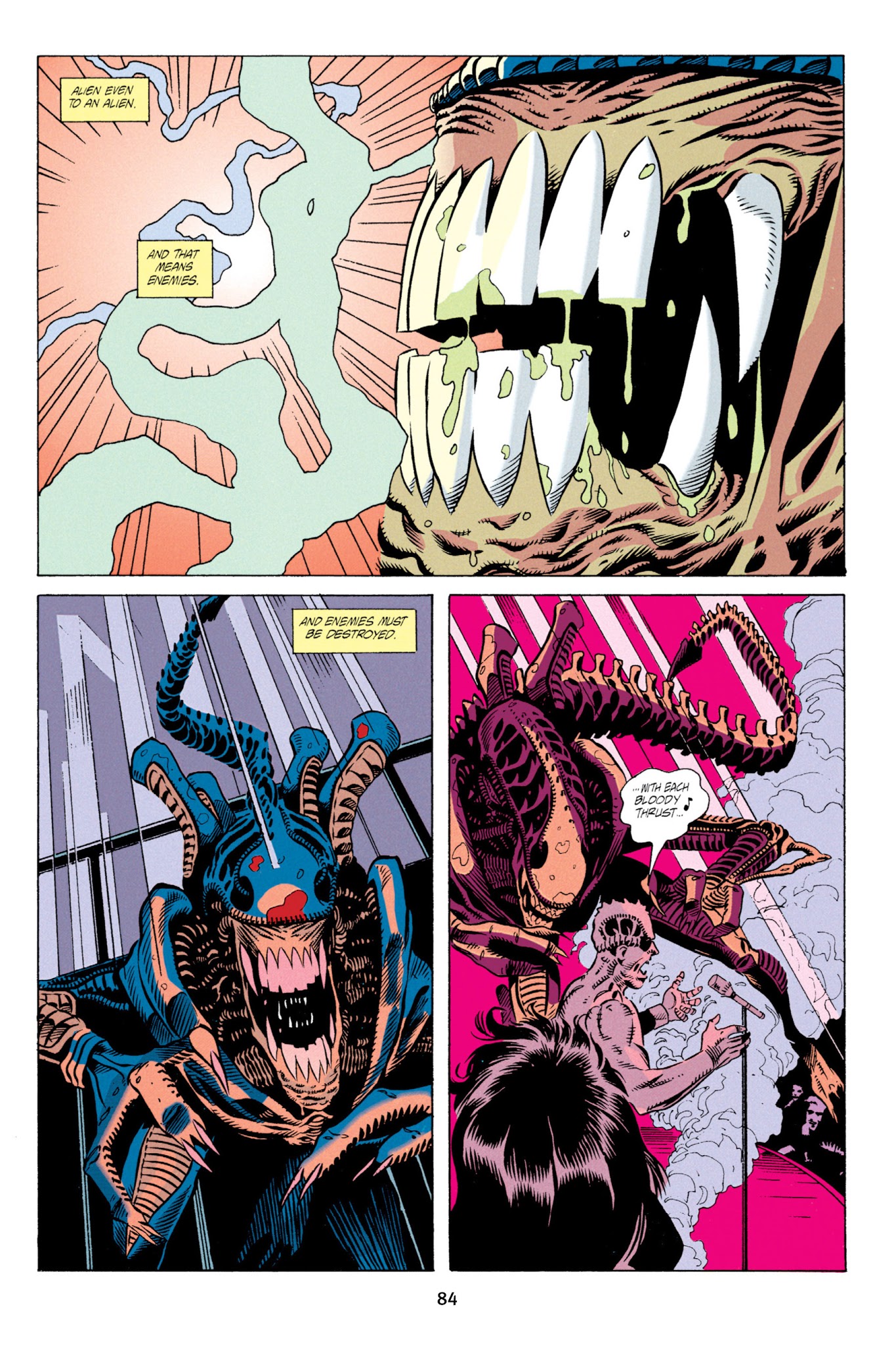 Read online Aliens Omnibus comic -  Issue # TPB 4 - 84