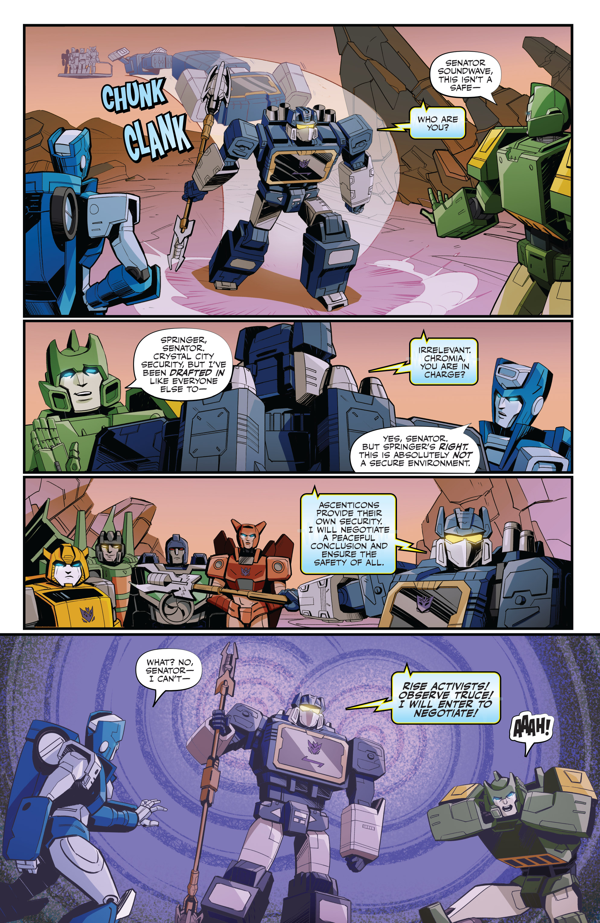 Read online Transformers (2019) comic -  Issue #14 - 14