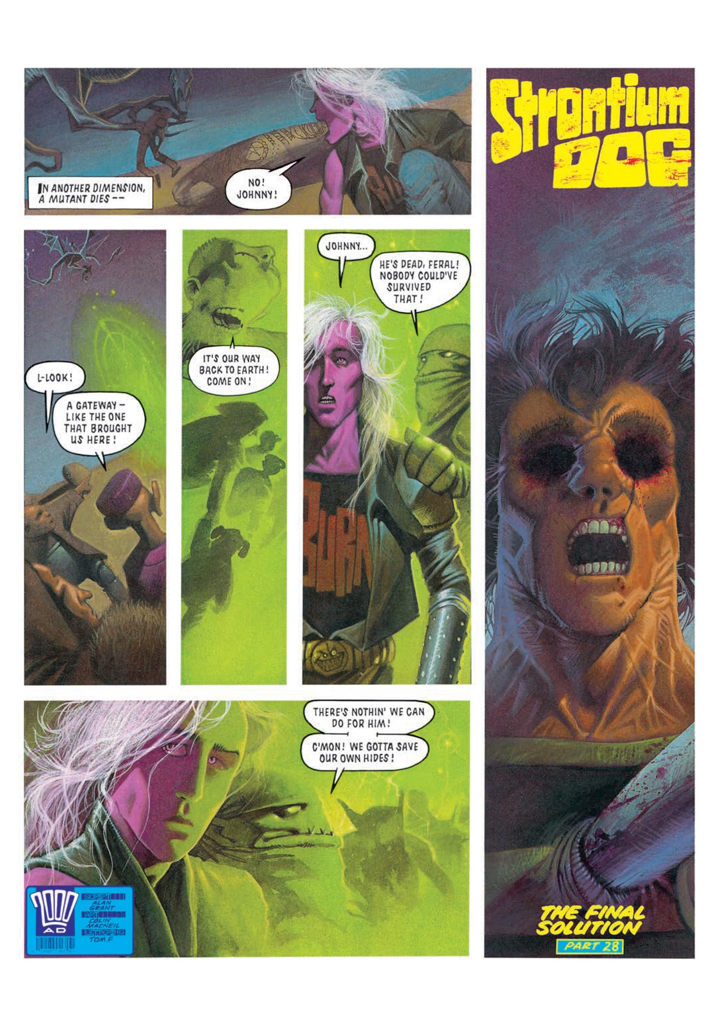 Read online Strontium Dog: The Final Solution comic -  Issue # TPB - 155