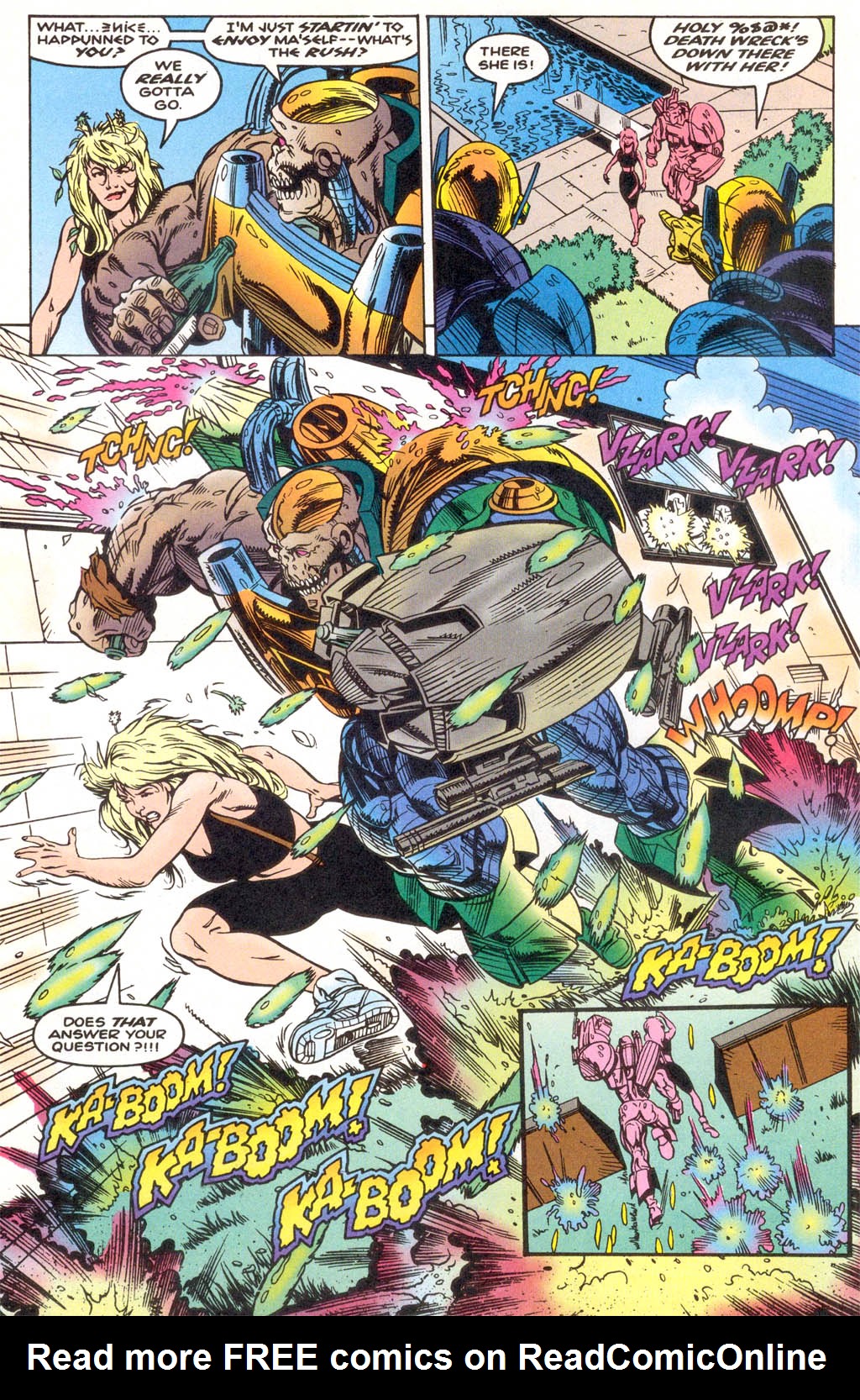 Read online Death Wreck comic -  Issue #3 - 17