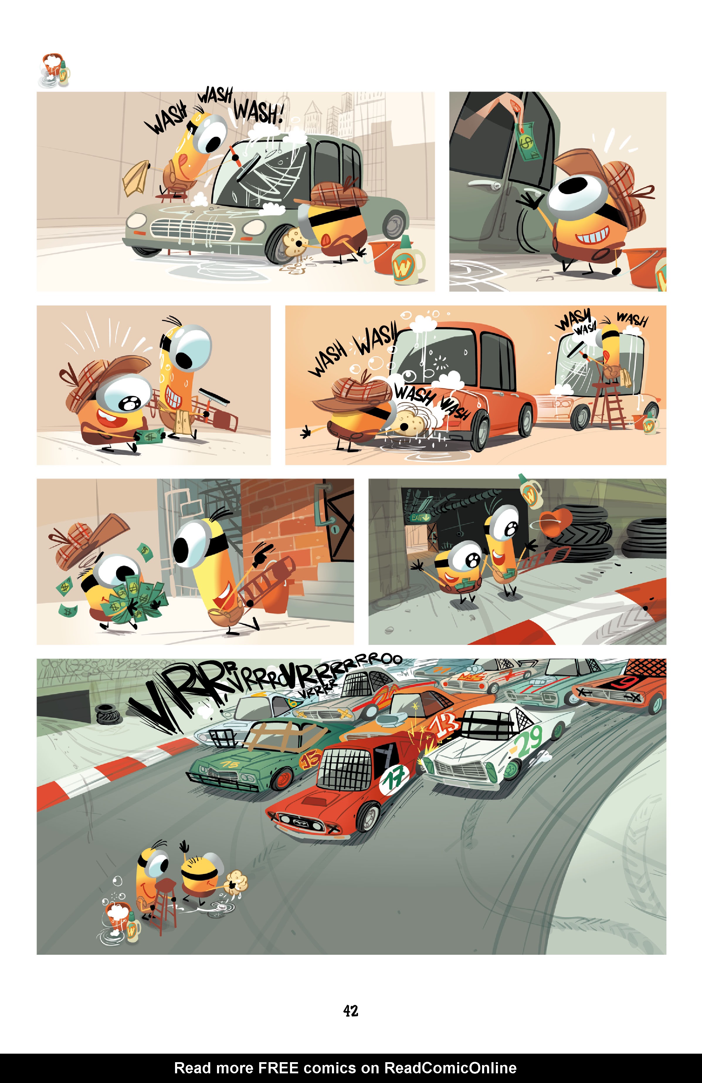 Read online Minions: Super Banana Games! comic -  Issue # Full - 41