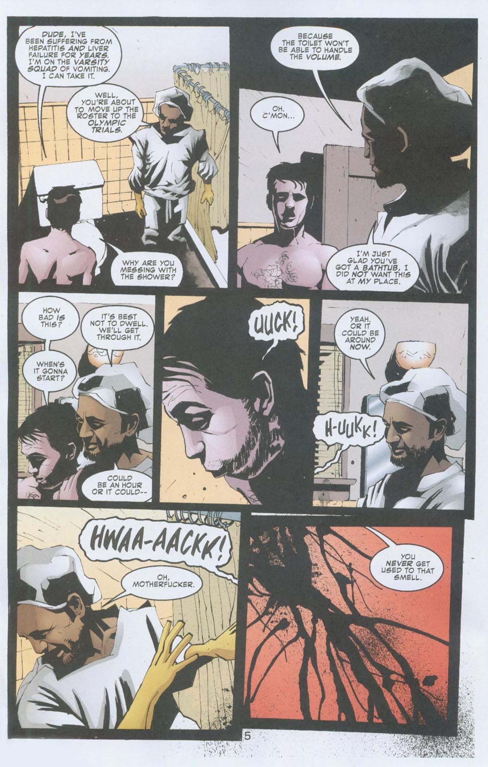 Read online Blood and Water comic -  Issue #3 - 6