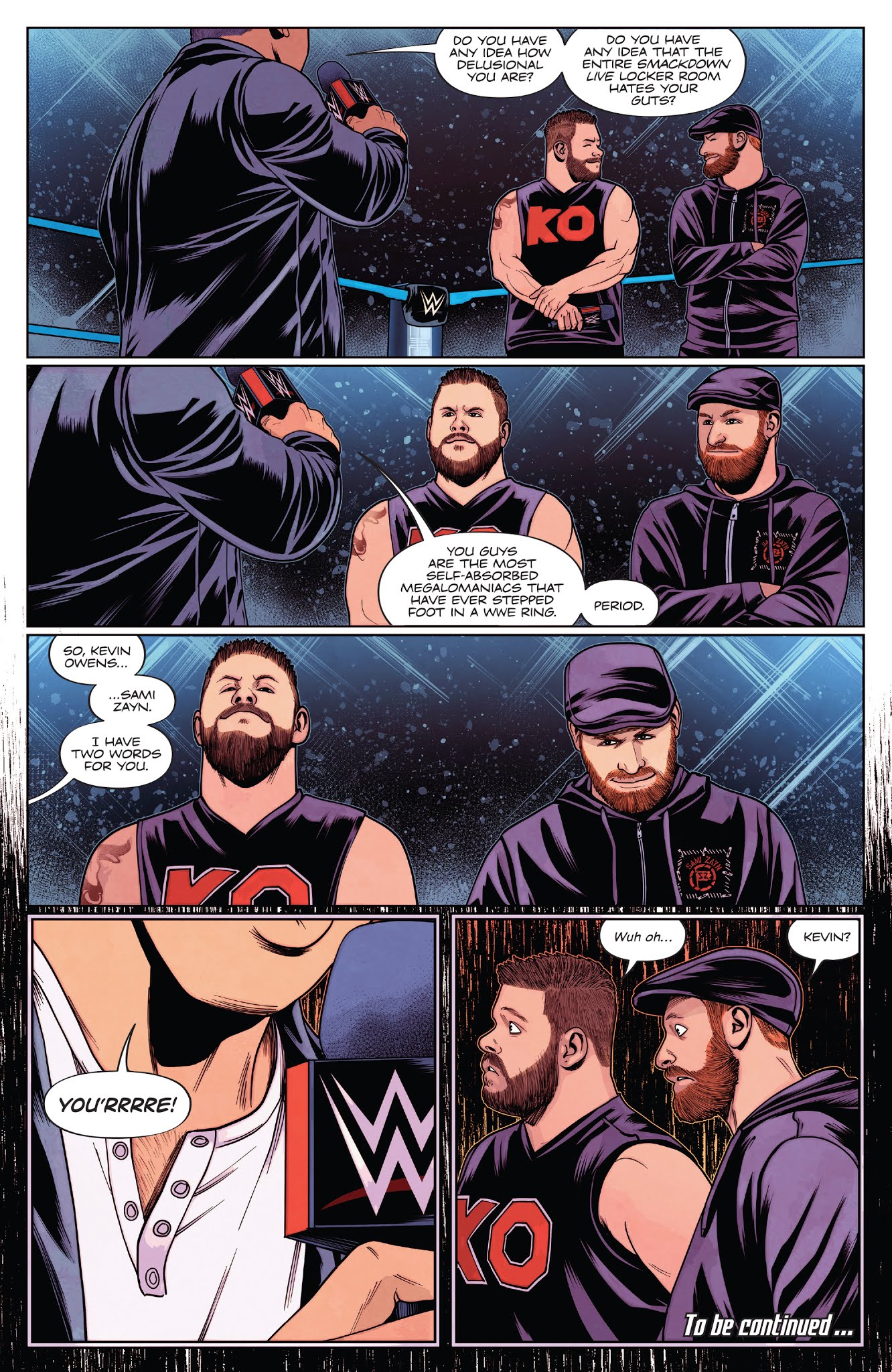 Read online WWE comic -  Issue #19 - 22