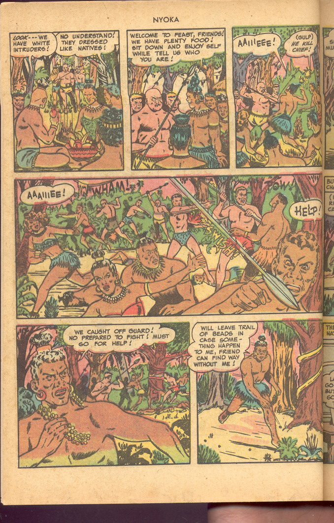 Read online Nyoka the Jungle Girl (1945) comic -  Issue #33 - 4