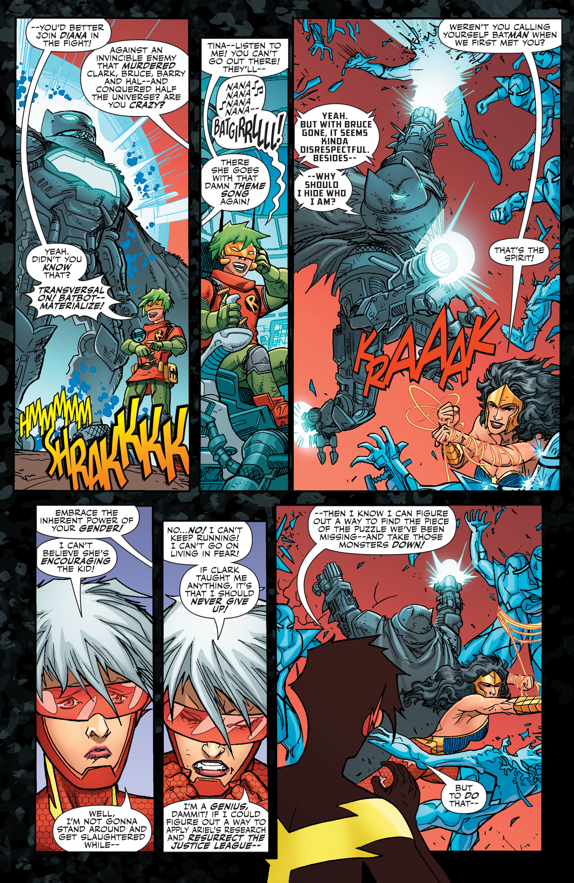 Read online Justice League 3001 comic -  Issue #9 - 10