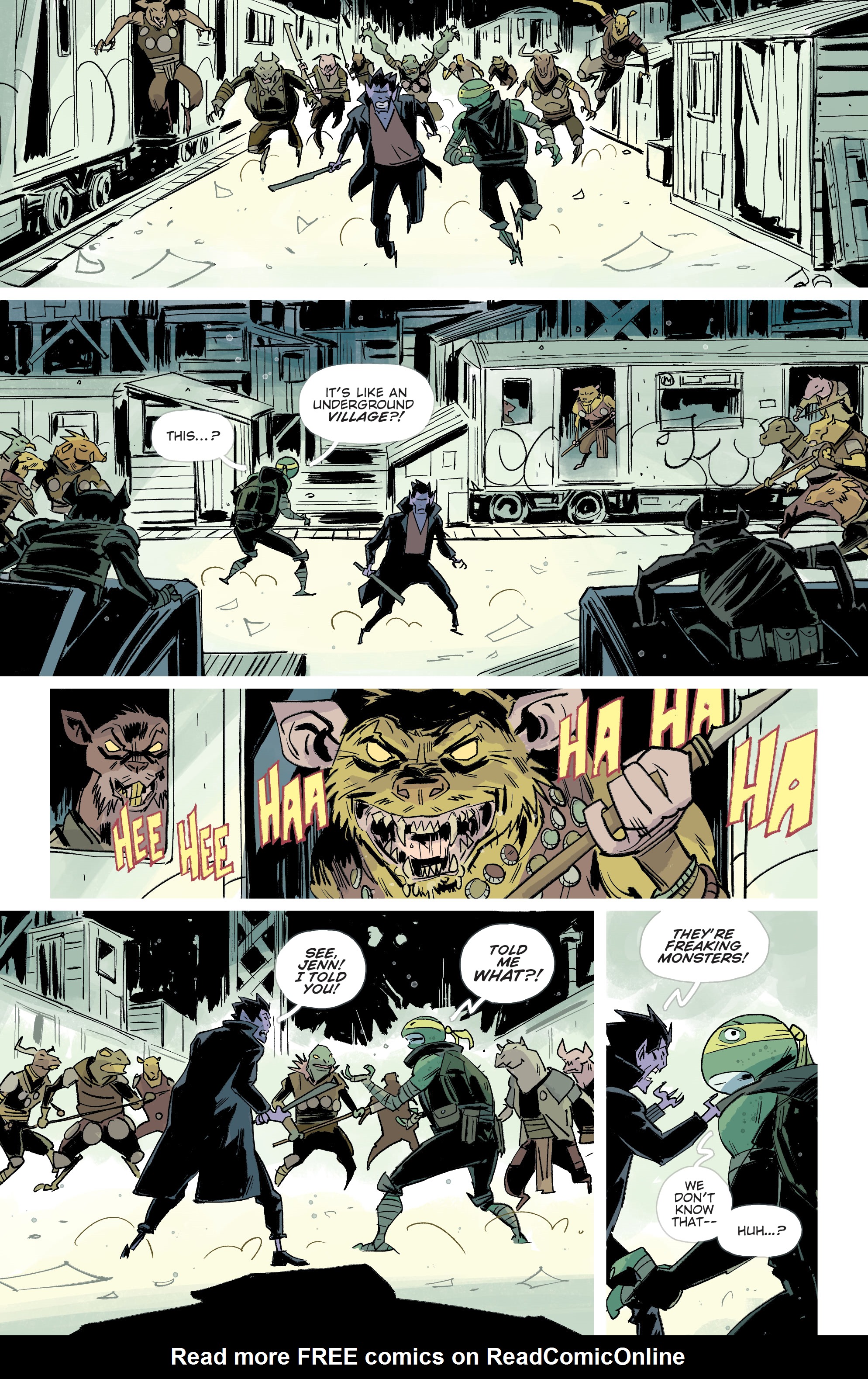 Read online Teenage Mutant Ninja Turtles: Jennika II comic -  Issue #2 - 24