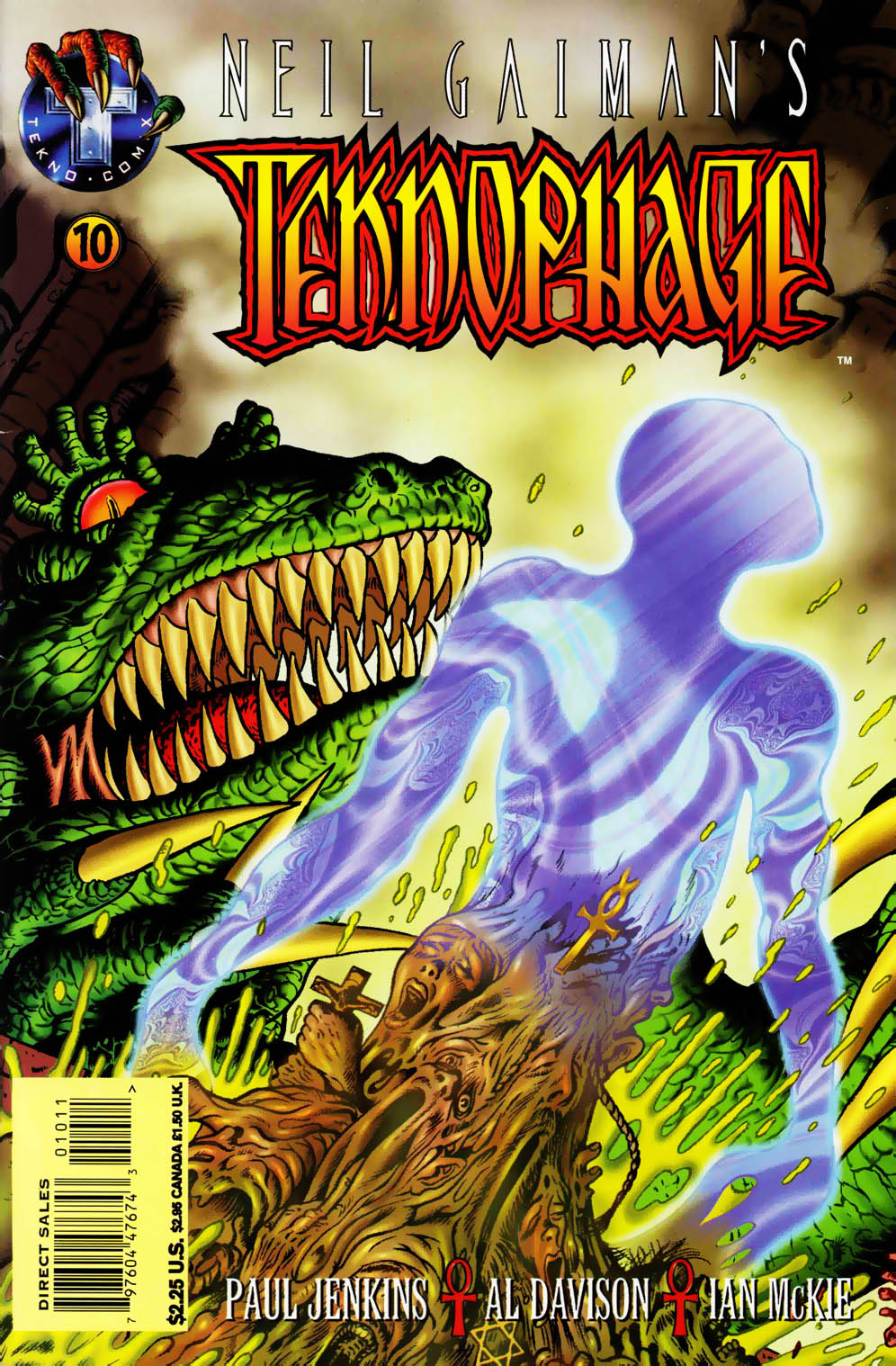 Read online Neil Gaiman's Teknophage comic -  Issue #10 - 1