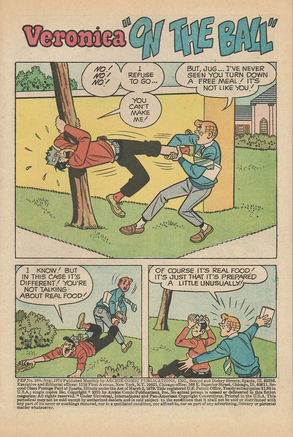 Read online Pep Comics comic -  Issue #244 - 3