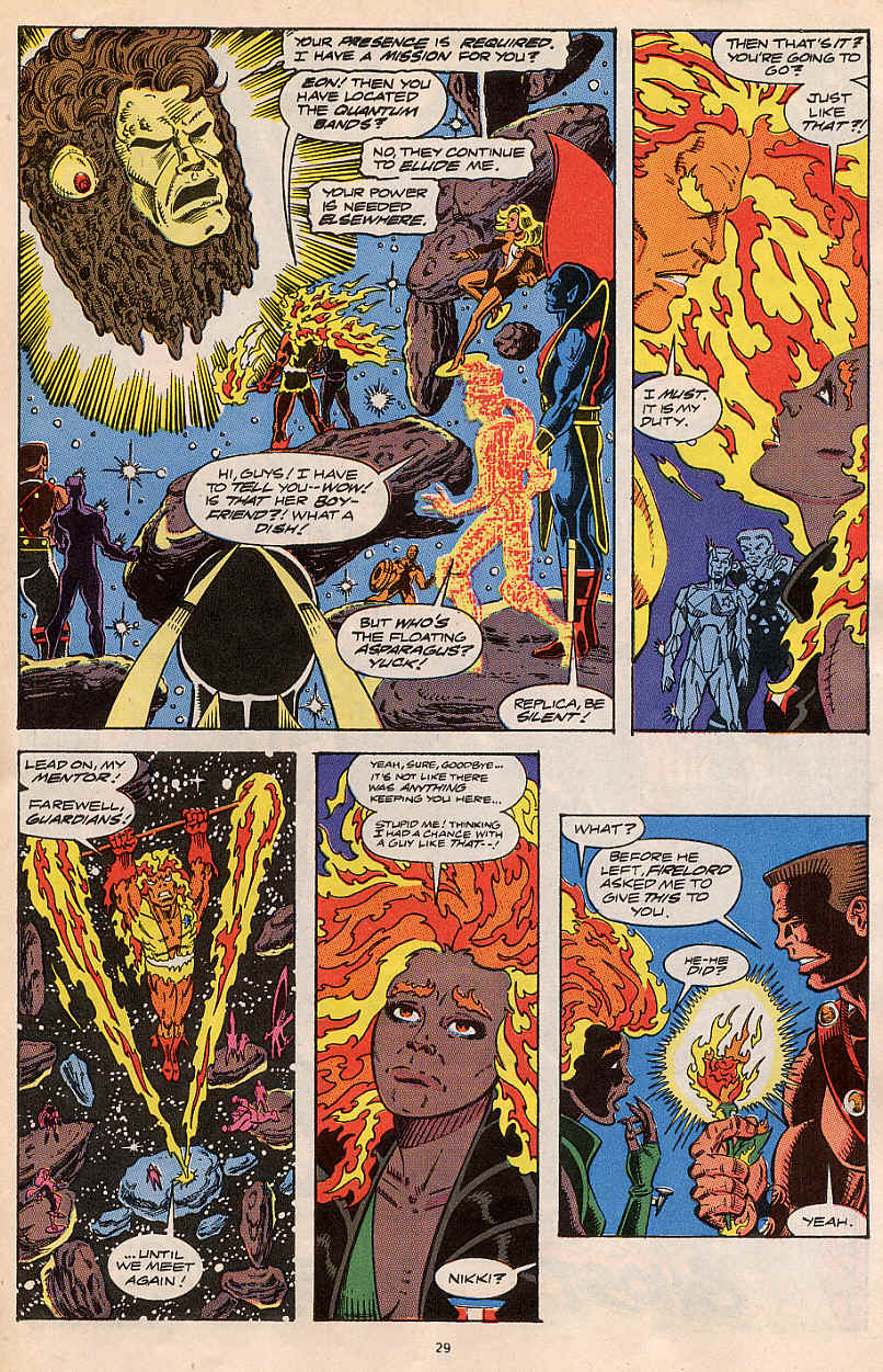 Read online Guardians of the Galaxy (1990) comic -  Issue #12 - 22