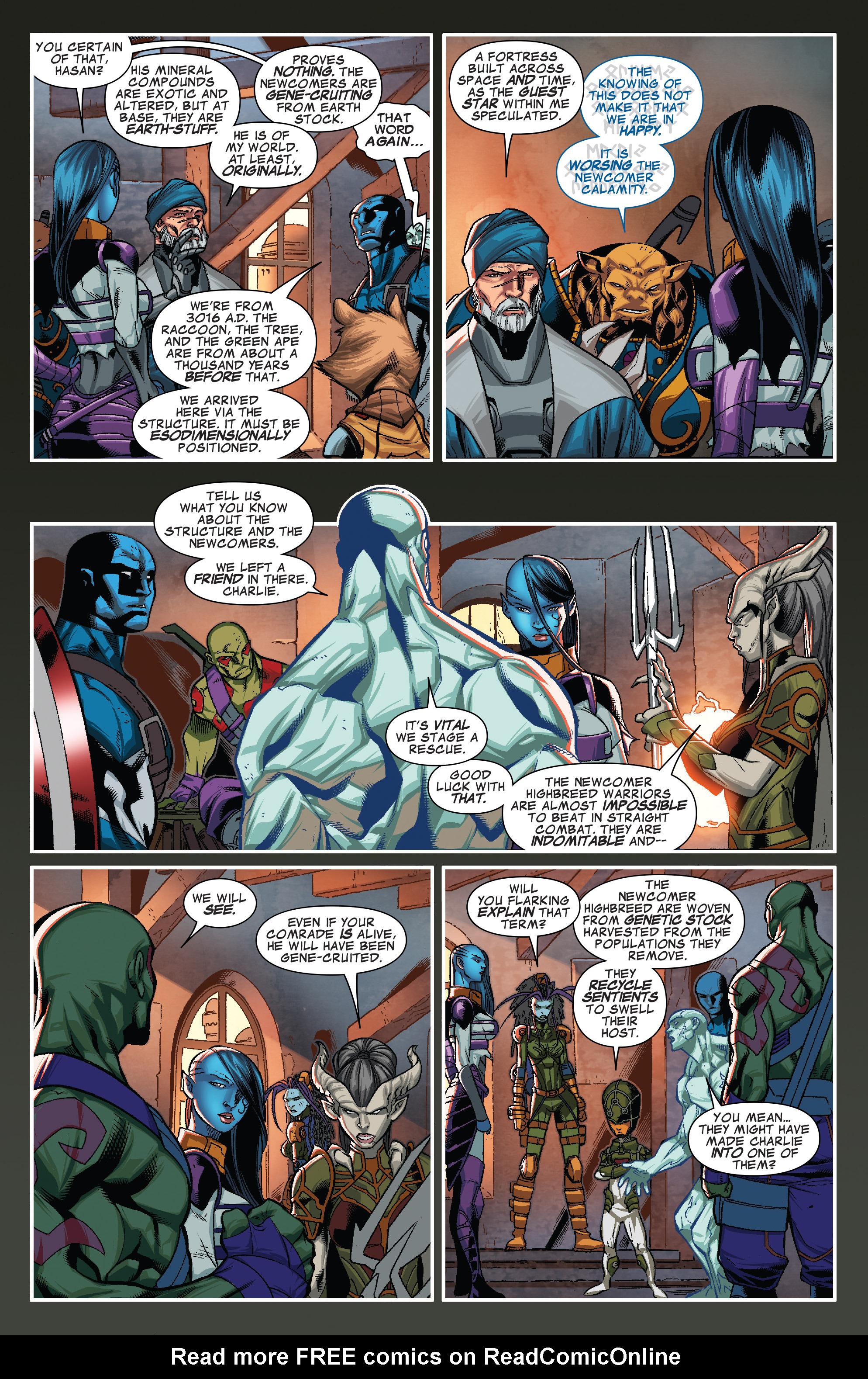 Read online Guardians of Infinity comic -  Issue #2 - 10