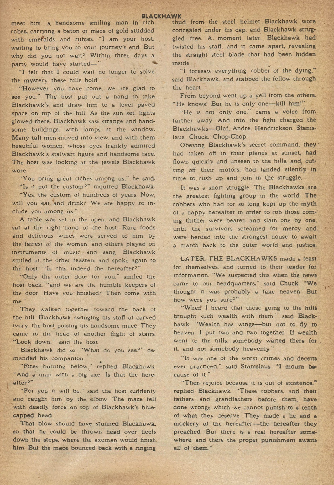 Read online Blackhawk (1957) comic -  Issue #13 - 35
