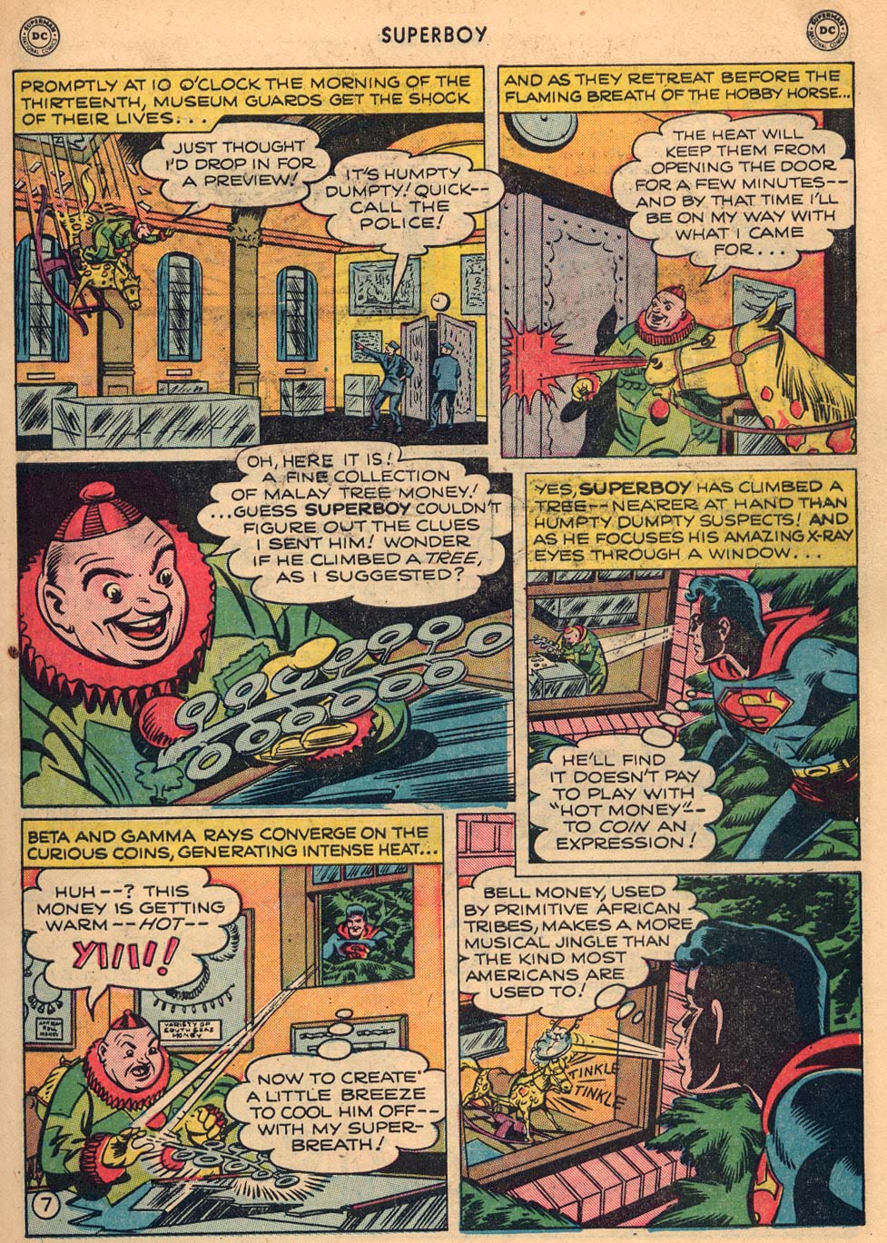 Read online Superboy (1949) comic -  Issue #6 - 8