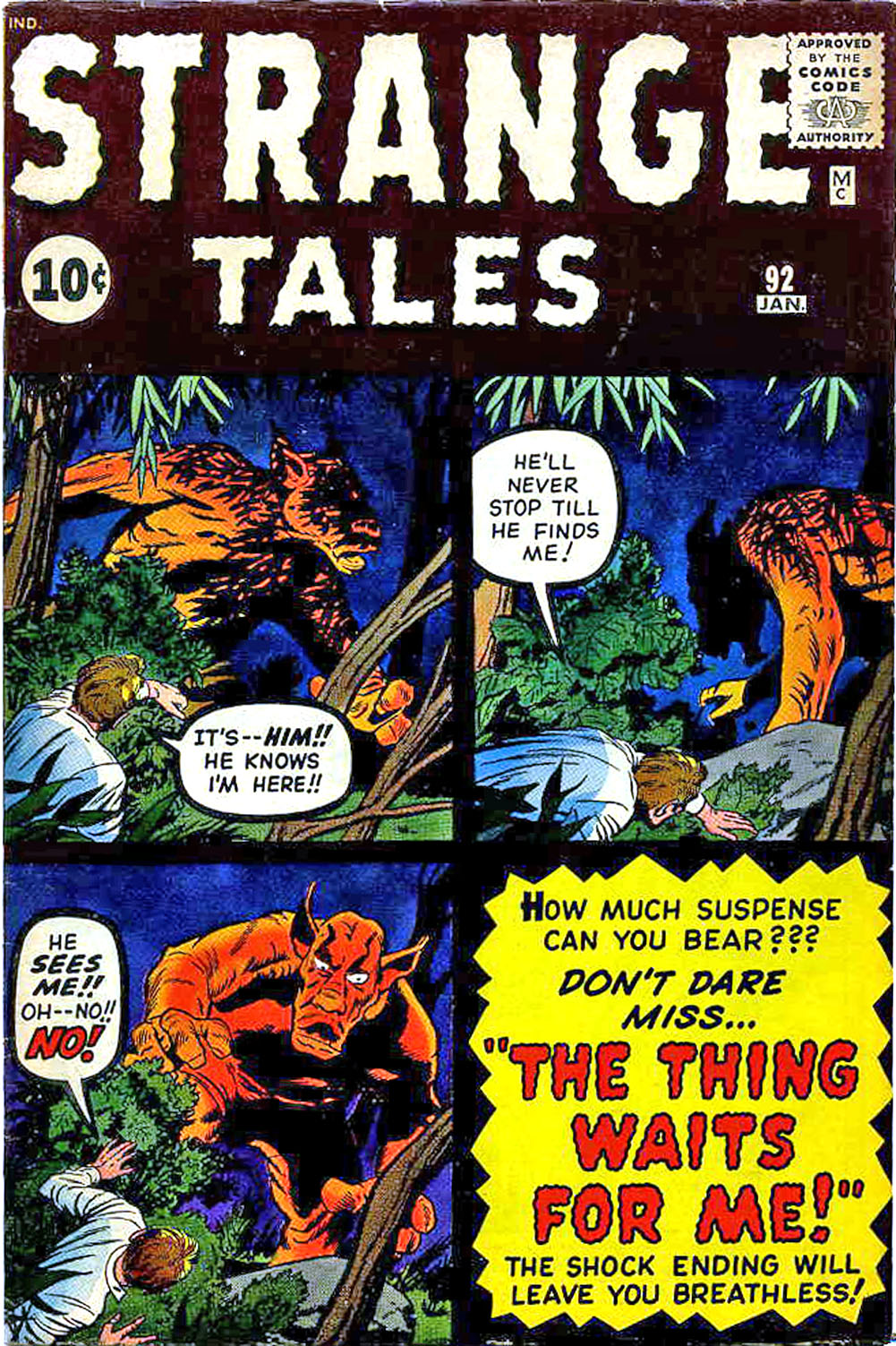 Strange Tales (1951) Issue #92 #94 - English 1