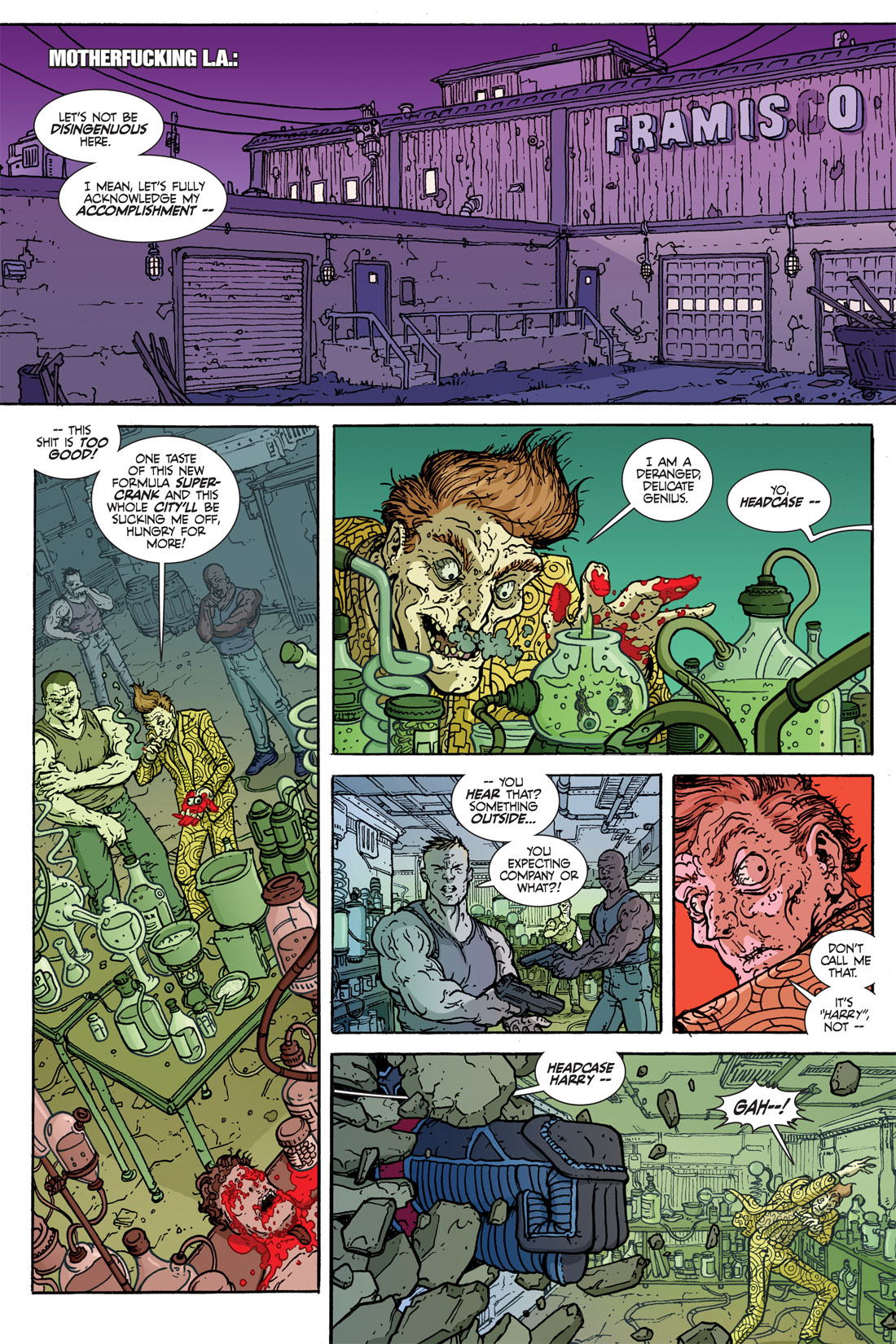 Read online Officer Downe: Bigger, Better, Bastard Edition comic -  Issue # TPB - 8