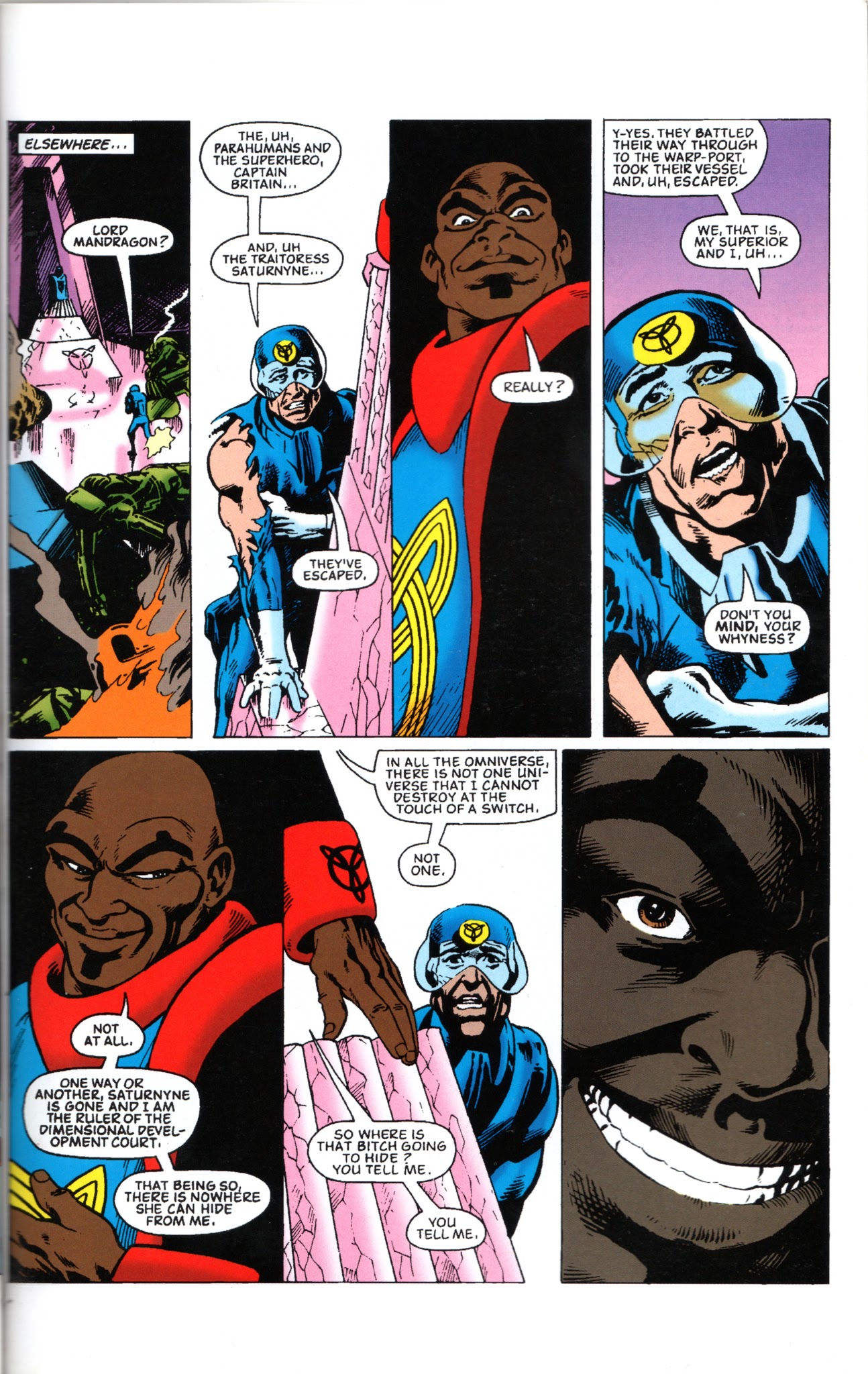 Read online Captain Britain (2002) comic -  Issue # TPB - 85