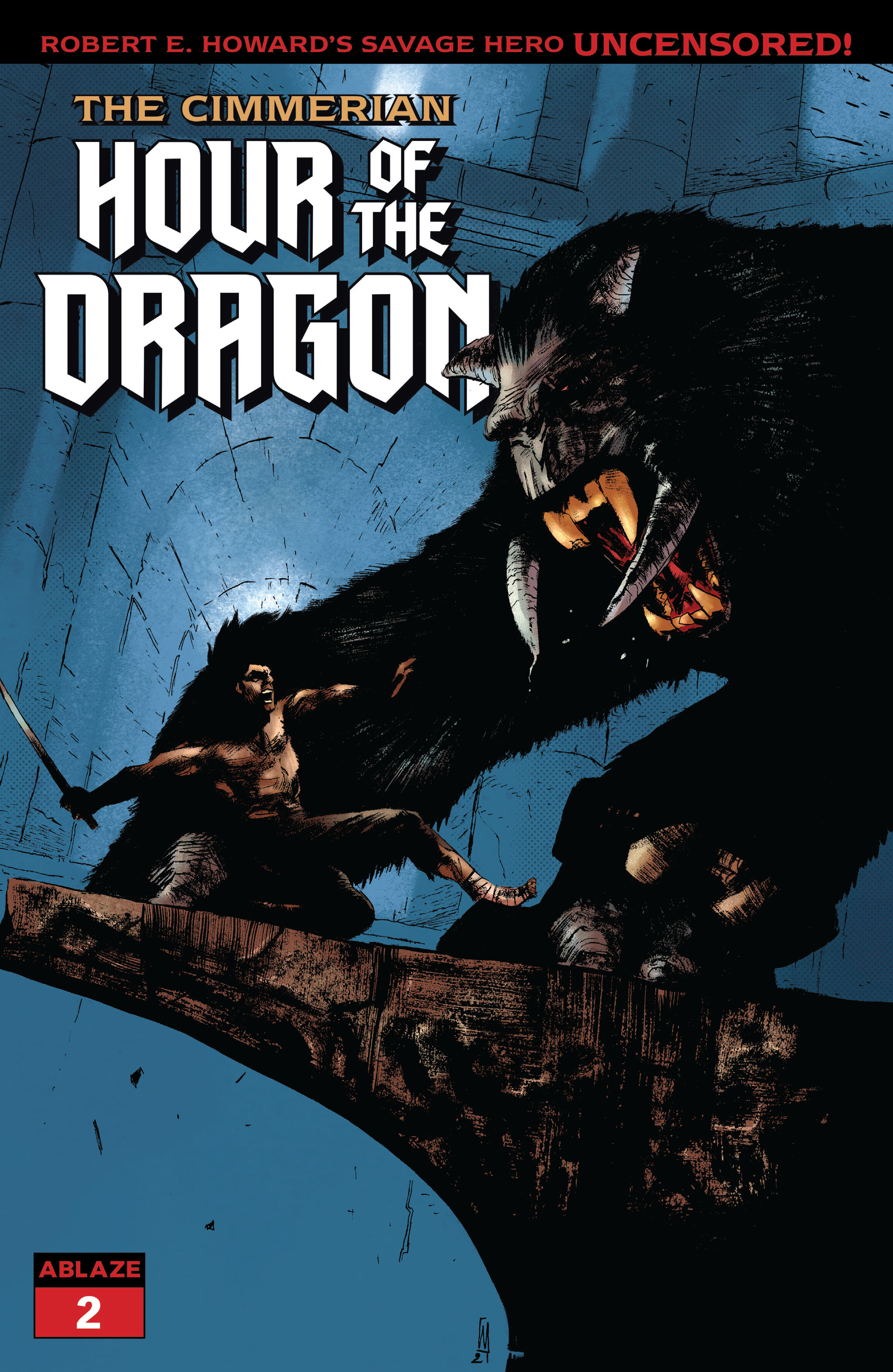 Read online The Cimmerian: Hour of the Dragon comic -  Issue #2 - 1