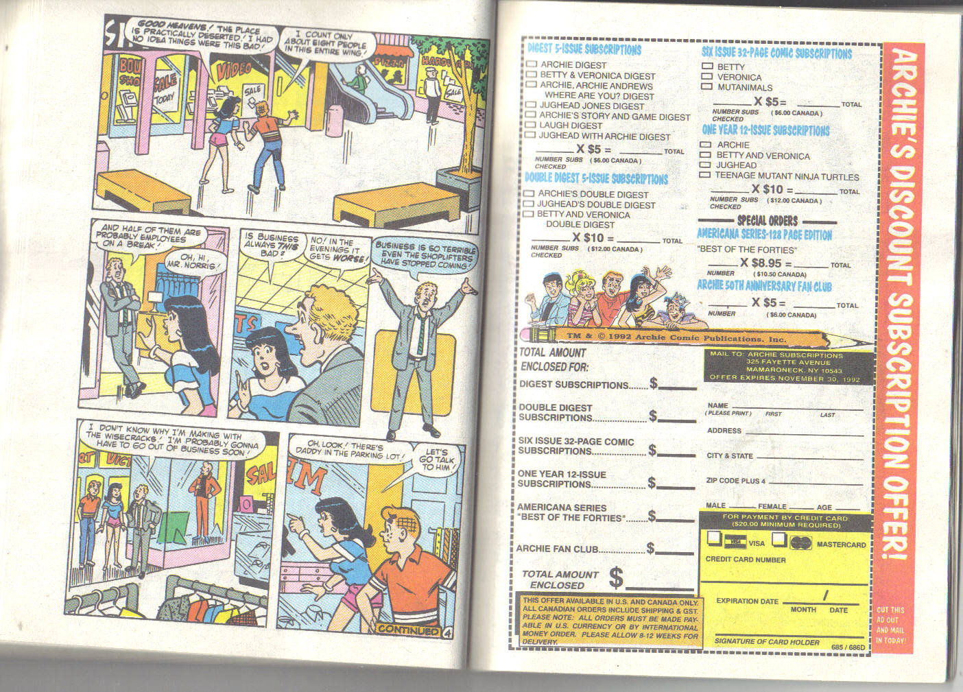 Read online Archie Digest Magazine comic -  Issue #117 - 37