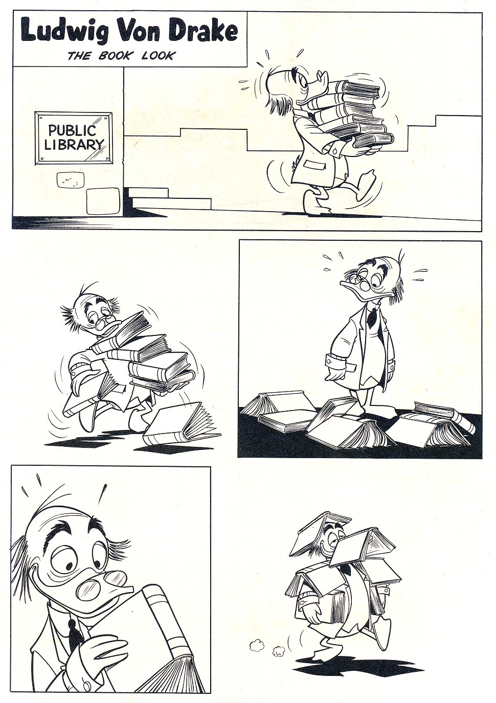 Read online Walt Disney's Ludwig Von Drake comic -  Issue #2 - 35