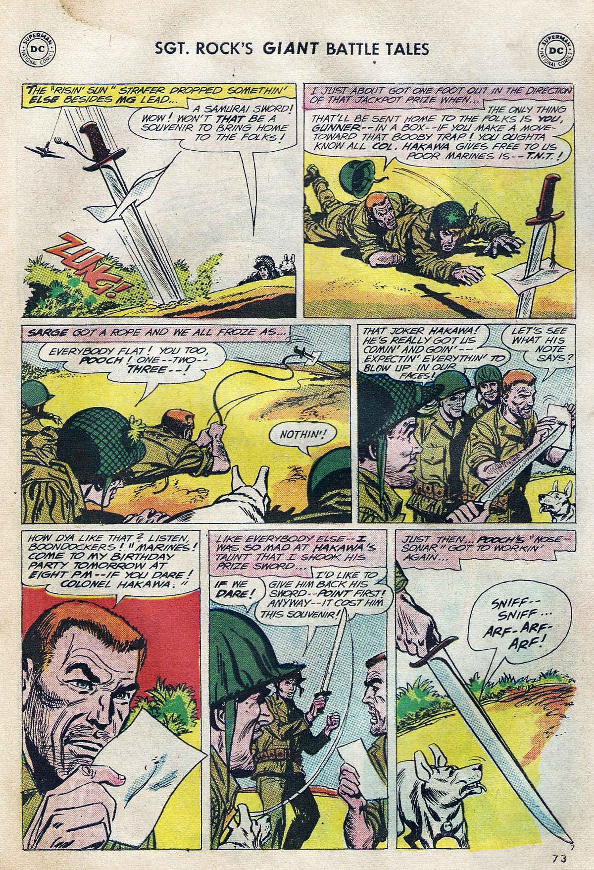 Read online Our Army at War (1952) comic -  Issue #203 - 75