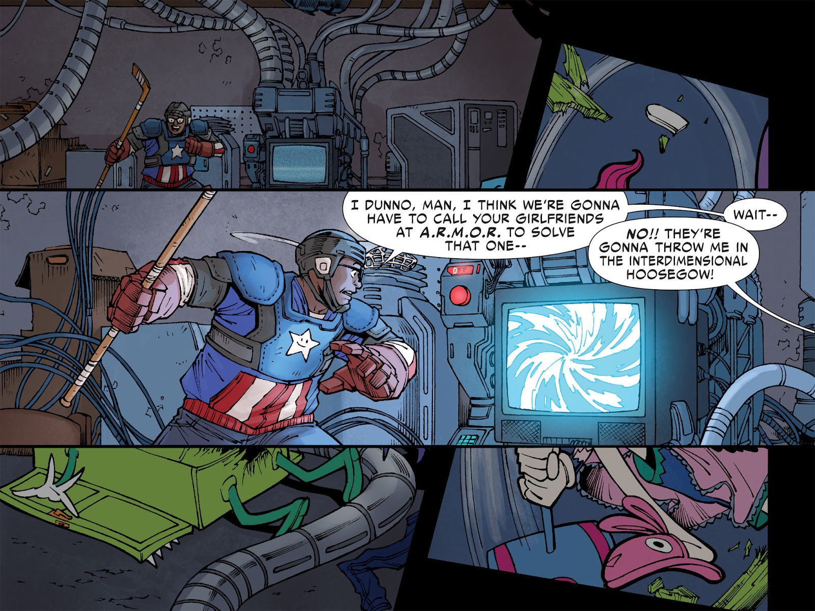 Slapstick Infinite Comic issue 4 - Page 37