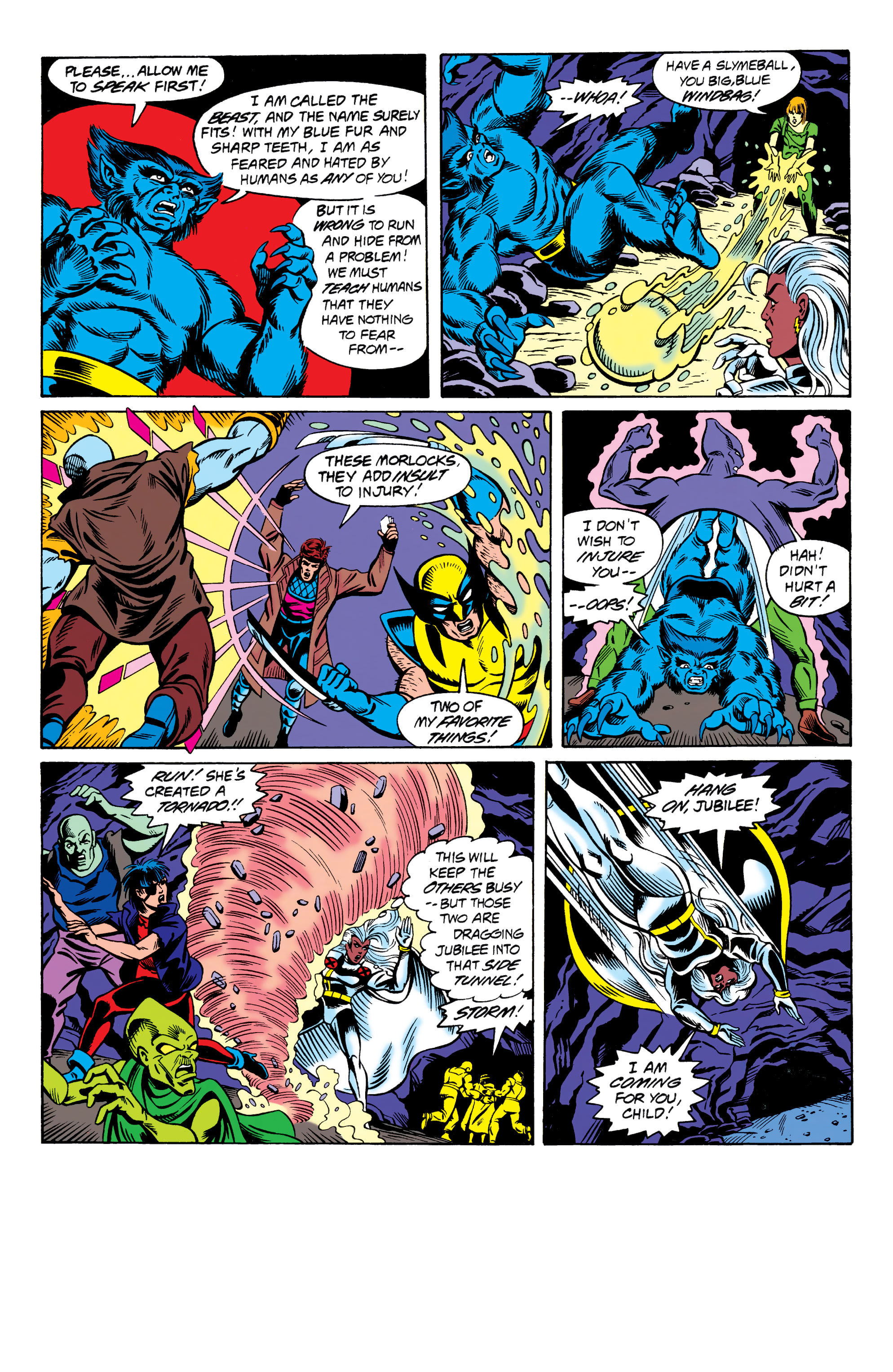 Read online Adventures of the X-Men: Tooth & Claw comic -  Issue # TPB - 43