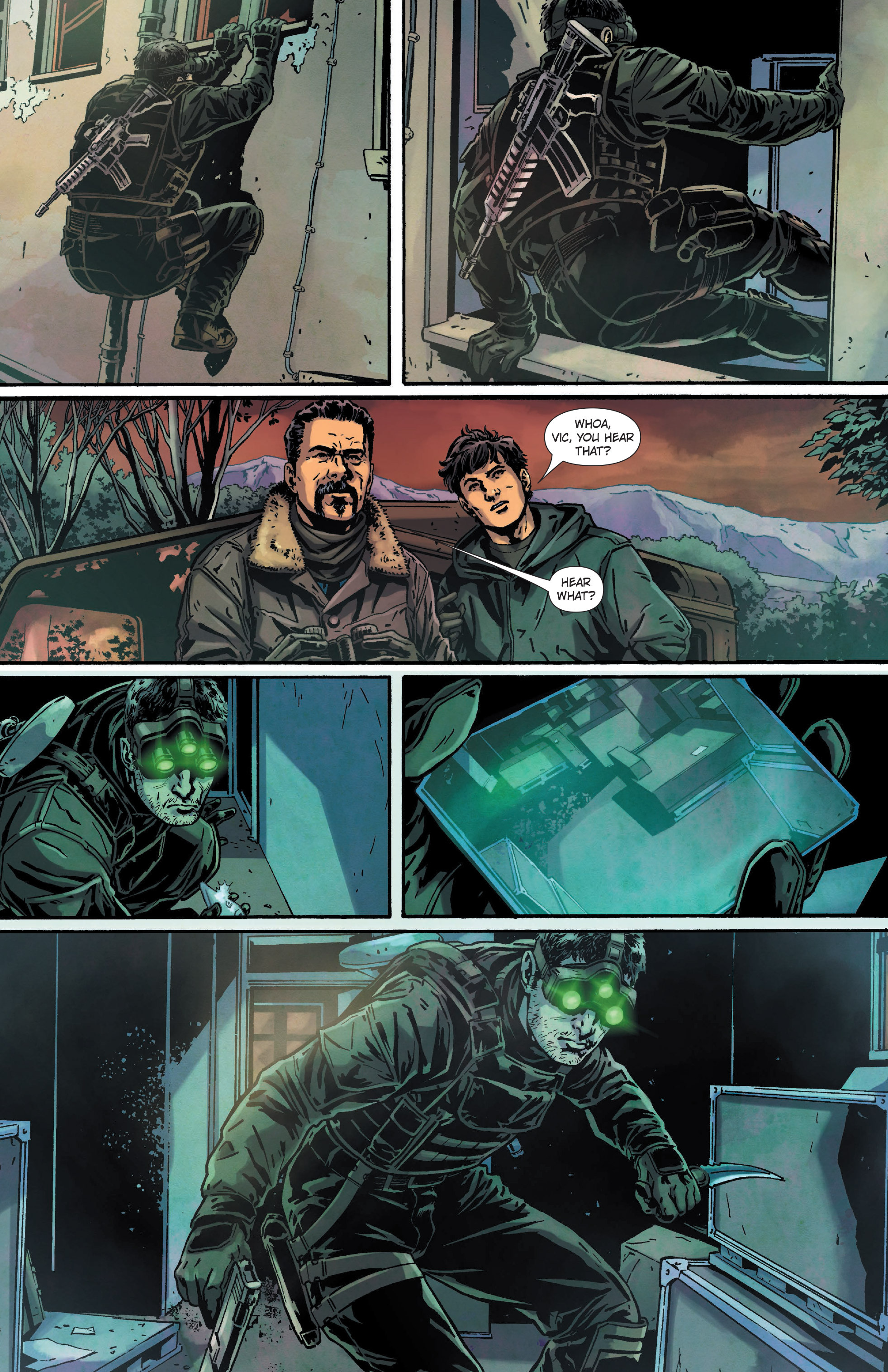 Read online Tom Clancy's Splinter Cell: Echoes comic -  Issue #2 - 23