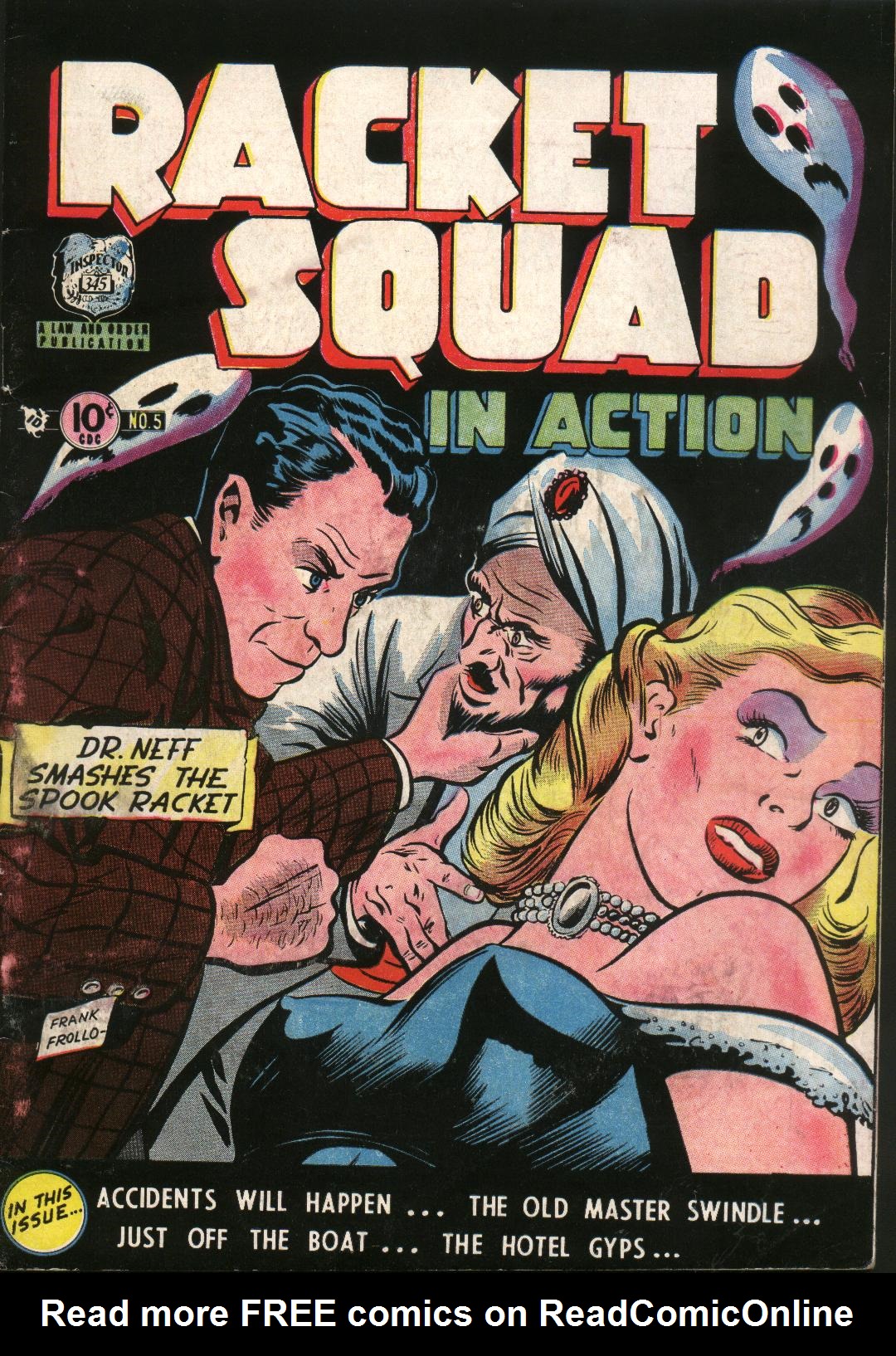 Read online Racket Squad in Action comic -  Issue #5 - 1