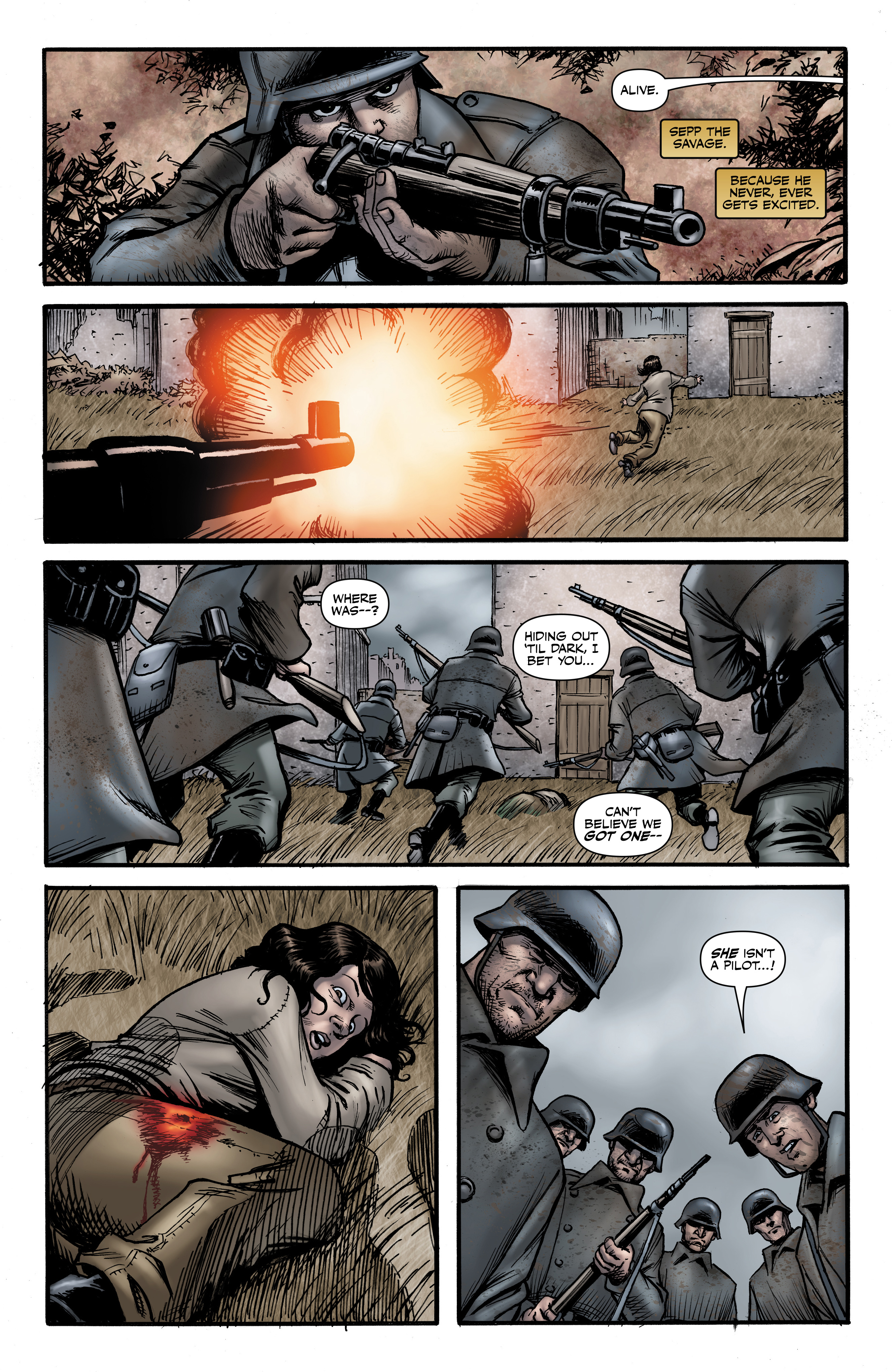 Read online Battlefields: Night Witches comic -  Issue # TPB - 40