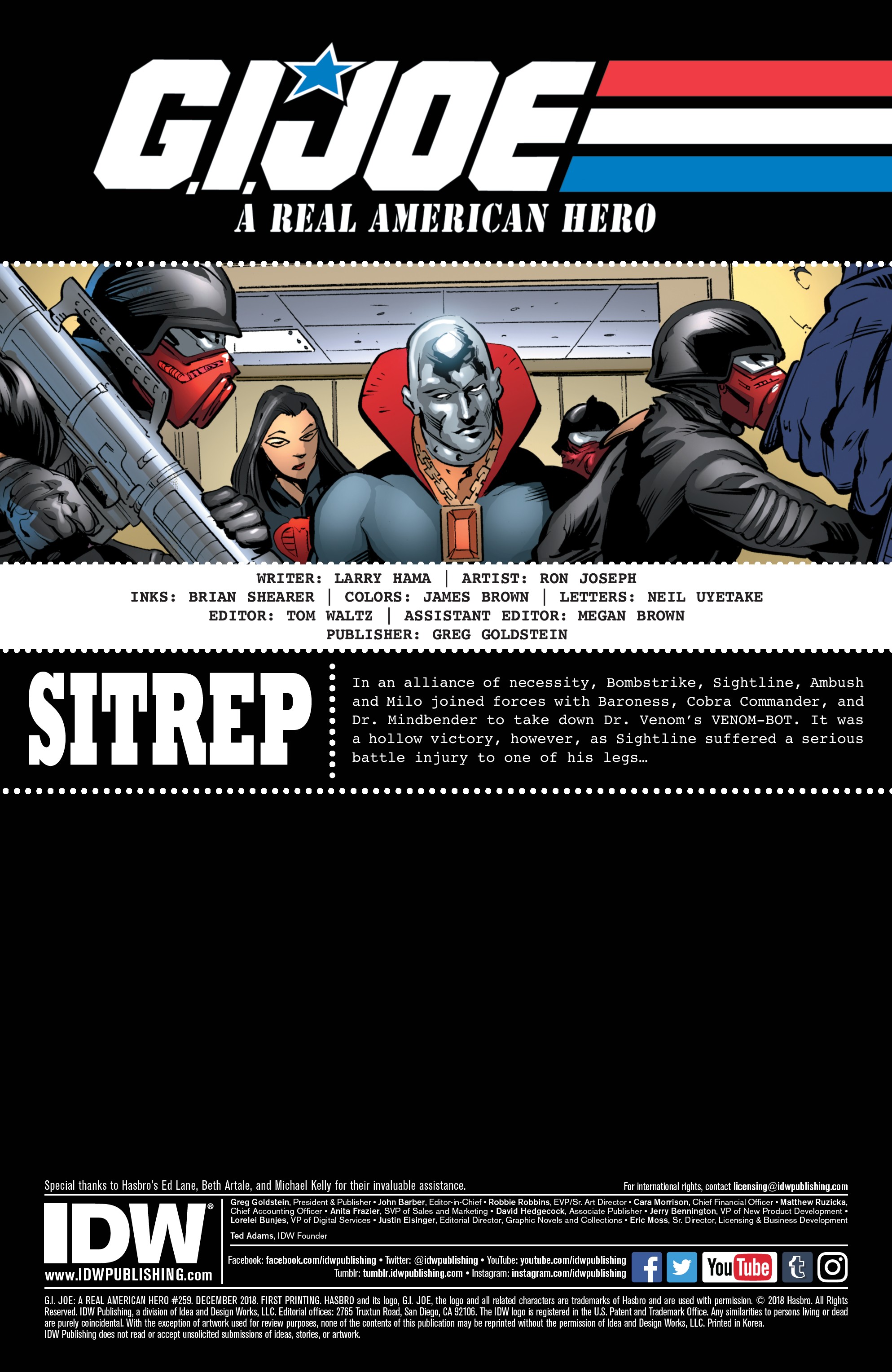 Read online G.I. Joe: A Real American Hero comic -  Issue #259 - 2