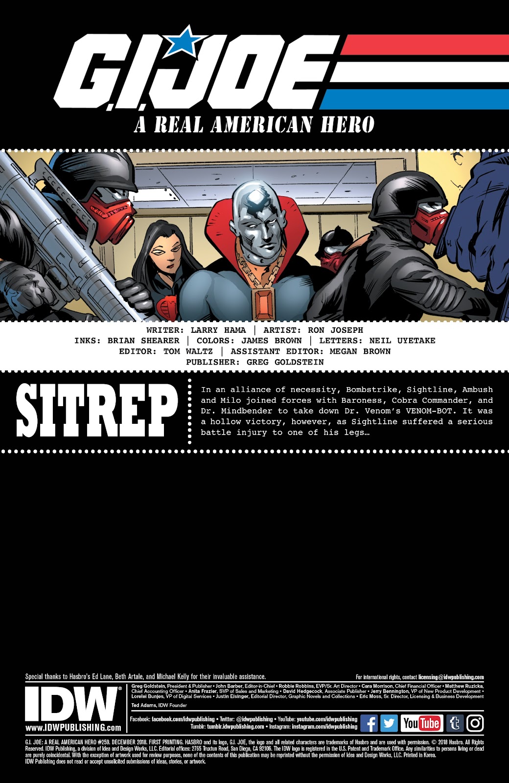 G.I. Joe: A Real American Hero issue 259 - Page 2