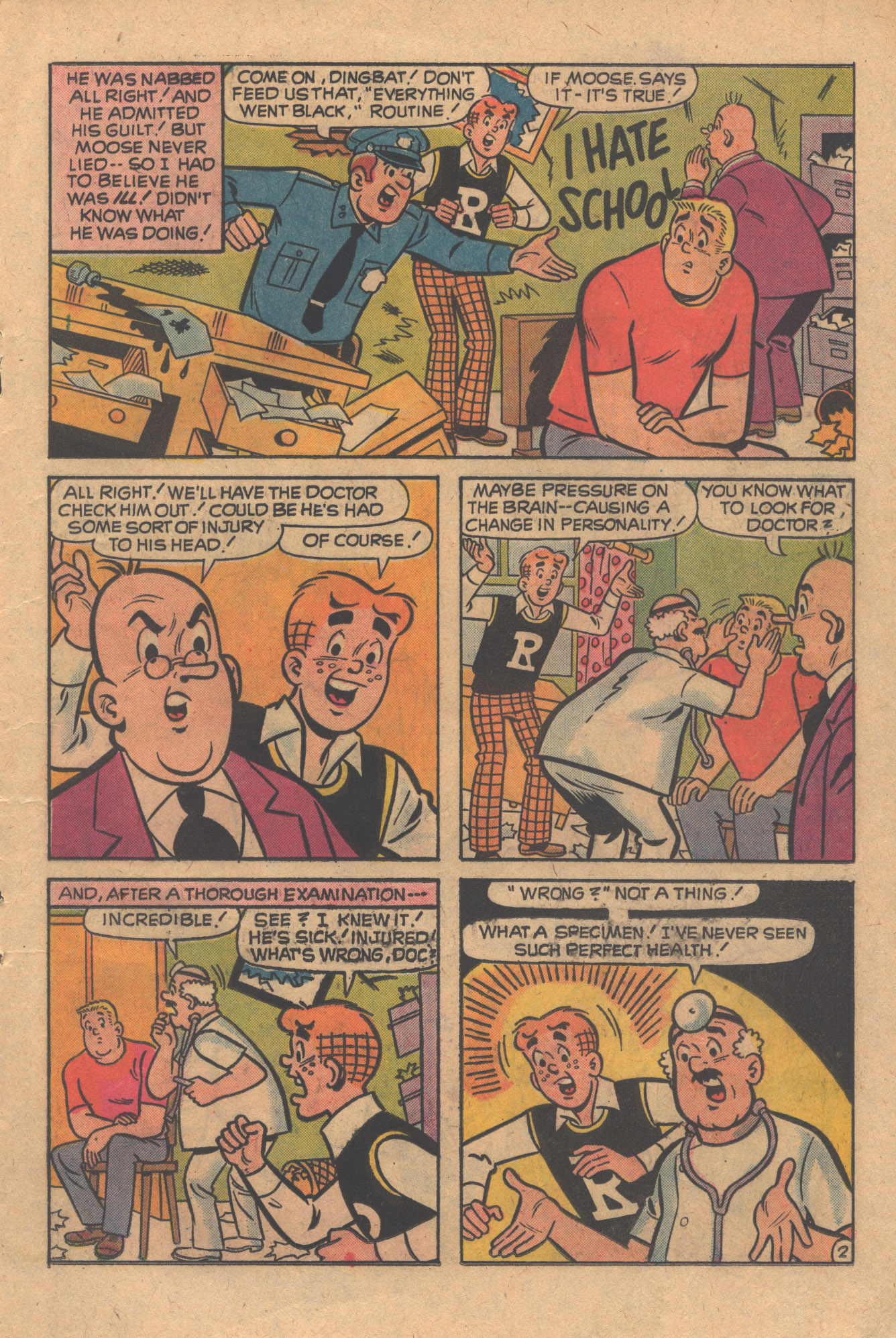 Read online Archie at Riverdale High (1972) comic -  Issue #15 - 15
