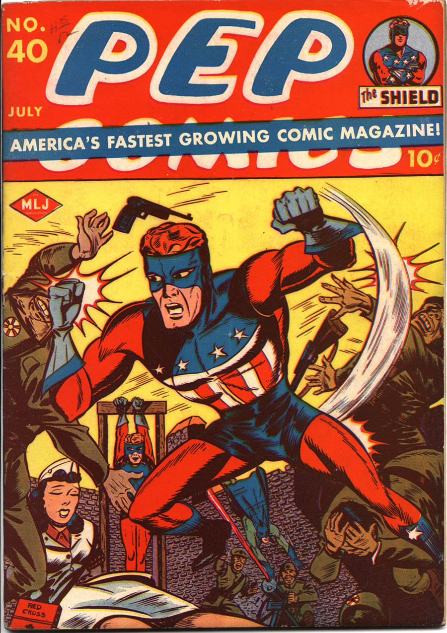 Read online Pep Comics comic -  Issue #40 - 1