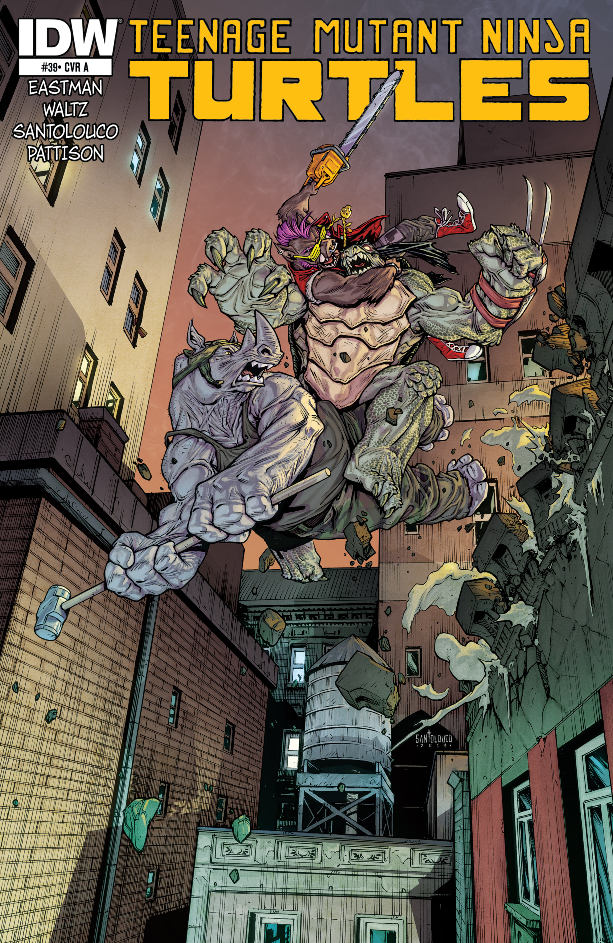 Read online Teenage Mutant Ninja Turtles (2011) comic -  Issue #39 - 1