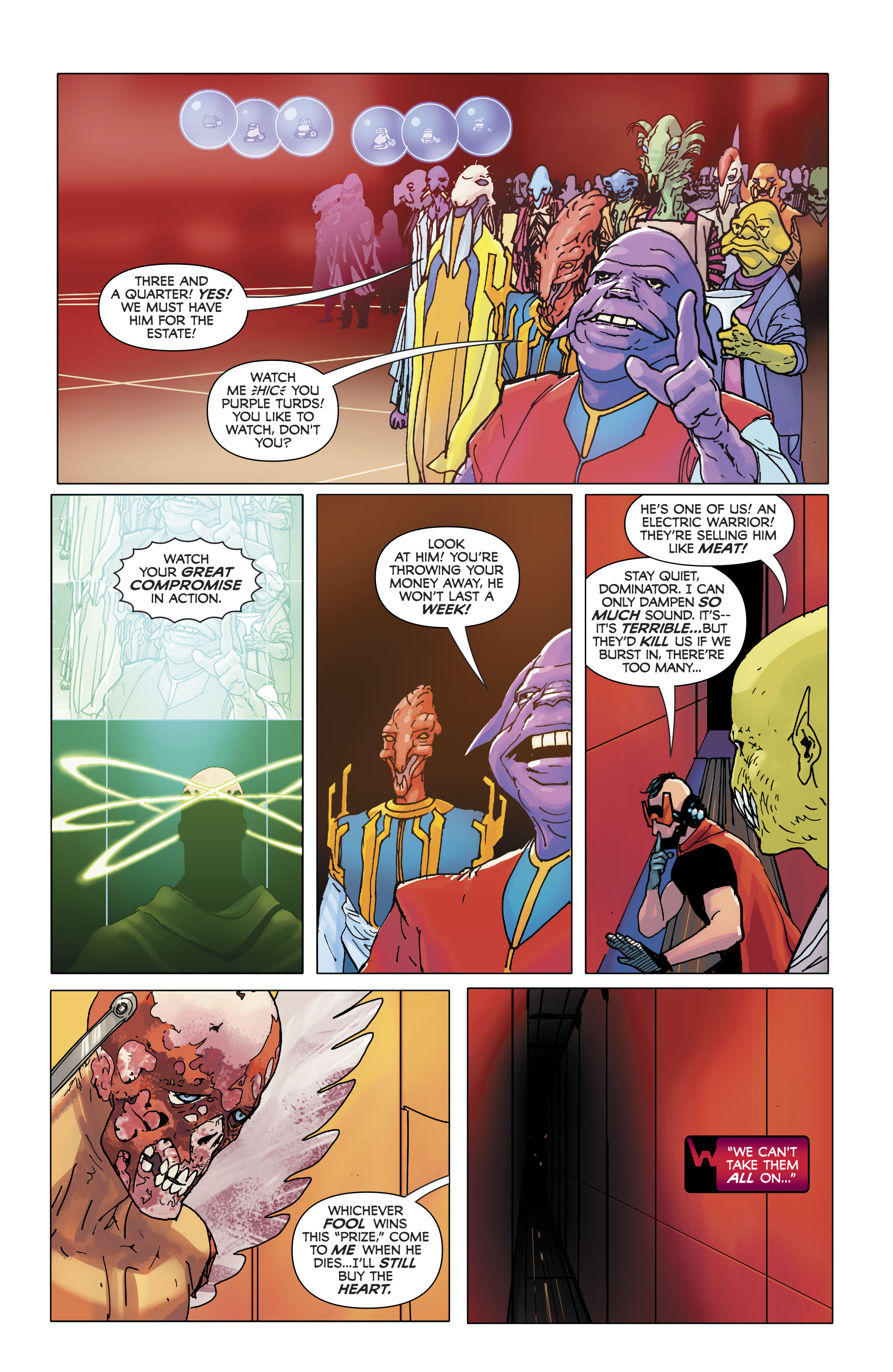 Read online Electric Warriors comic -  Issue #4 - 4