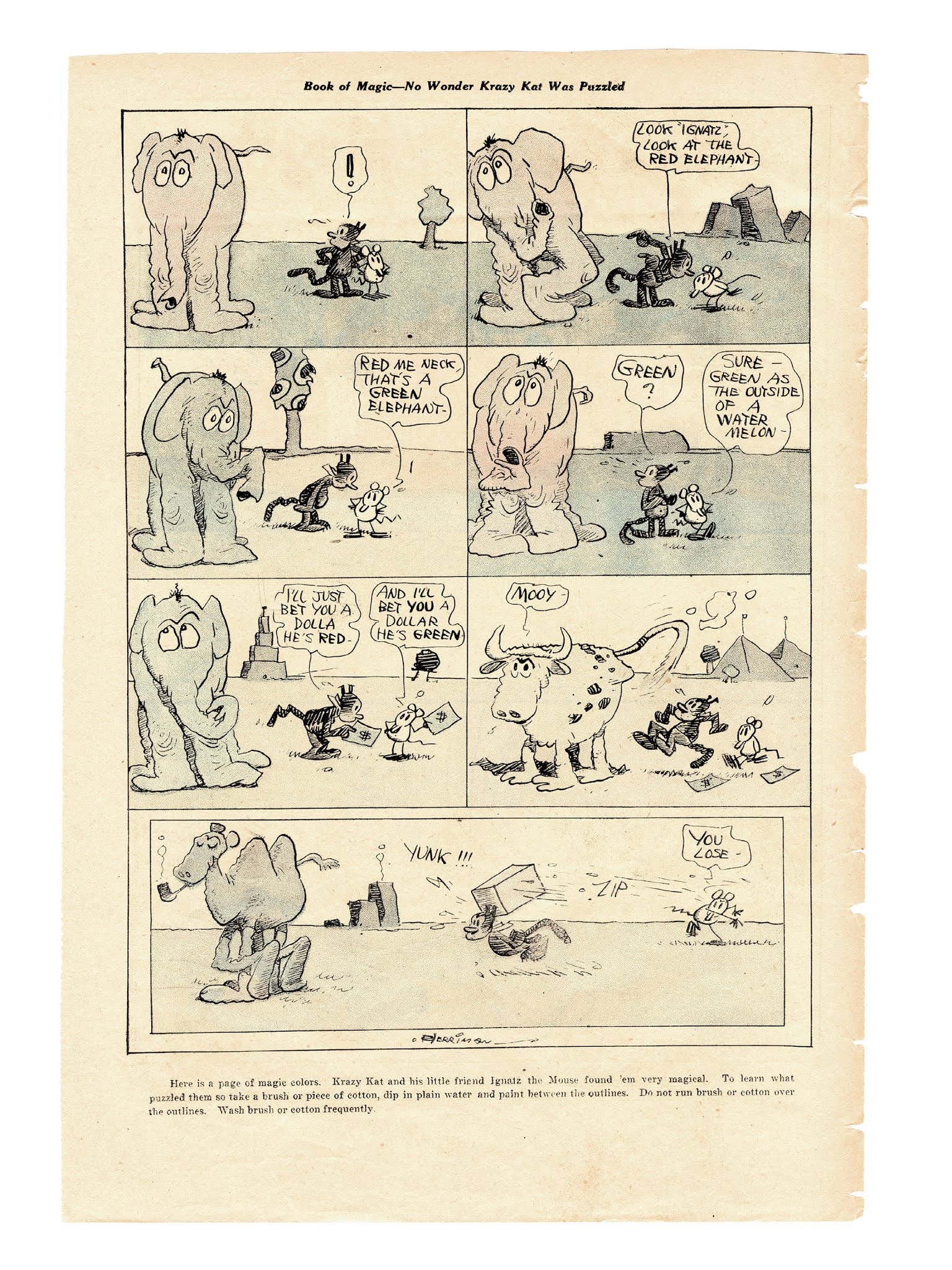 Read online Krazy & Ignatz comic -  Issue # TPB 9 - 27