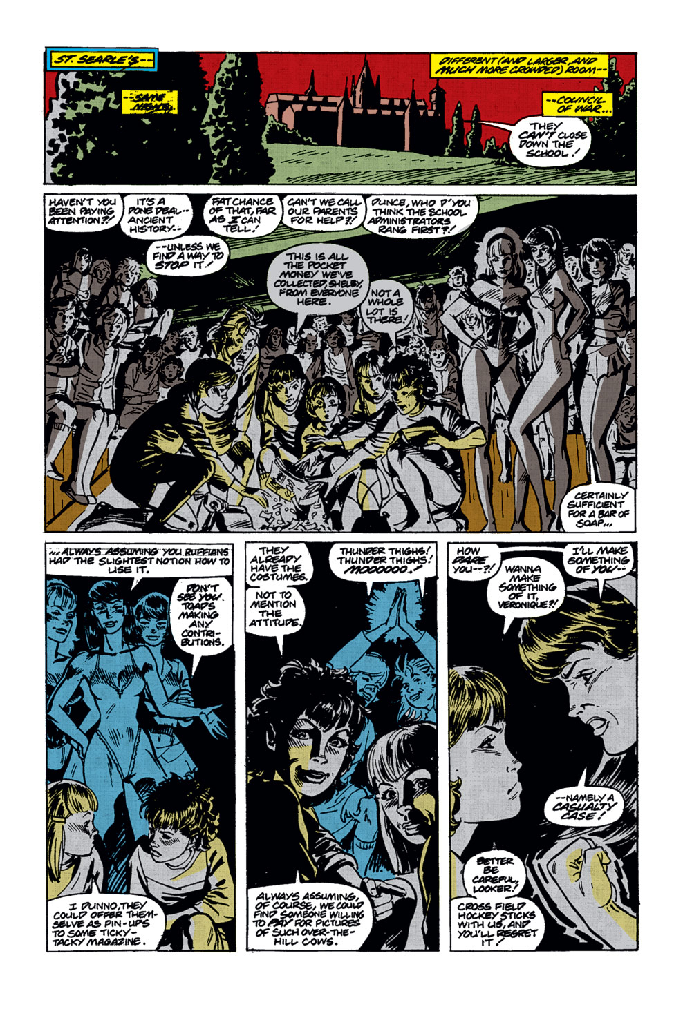 Read online Excalibur (1988) comic -  Issue #33 - 21