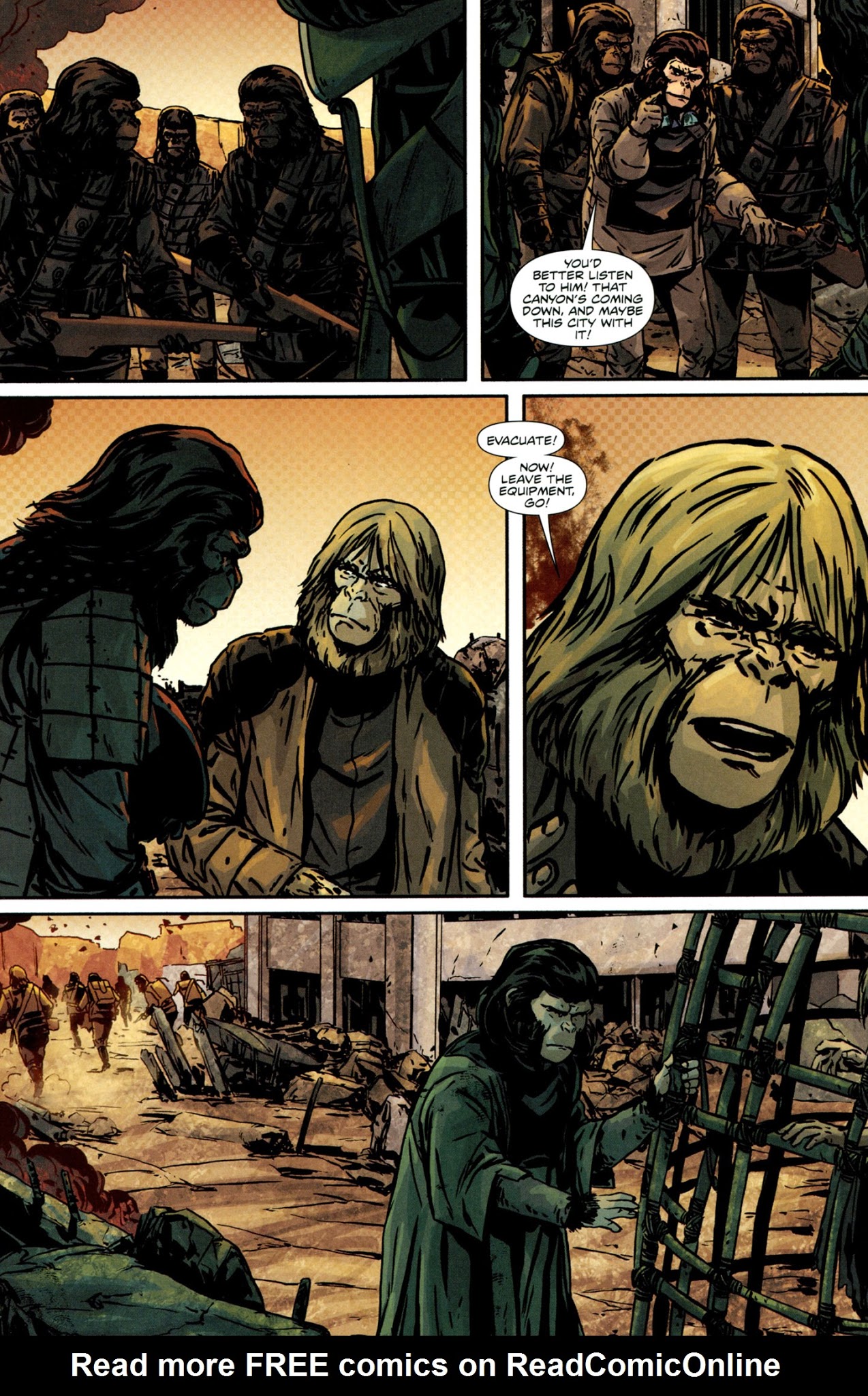 Read online Exile on the Planet of the Apes comic -  Issue #4 - 18