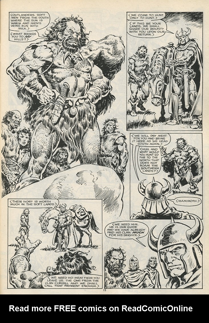 Read online The Savage Sword Of Conan comic -  Issue #178 - 17