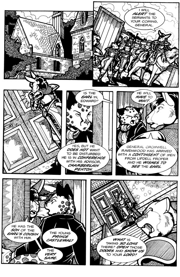 Read online Tall Tails: Thieves' Quest comic -  Issue #5 - 18