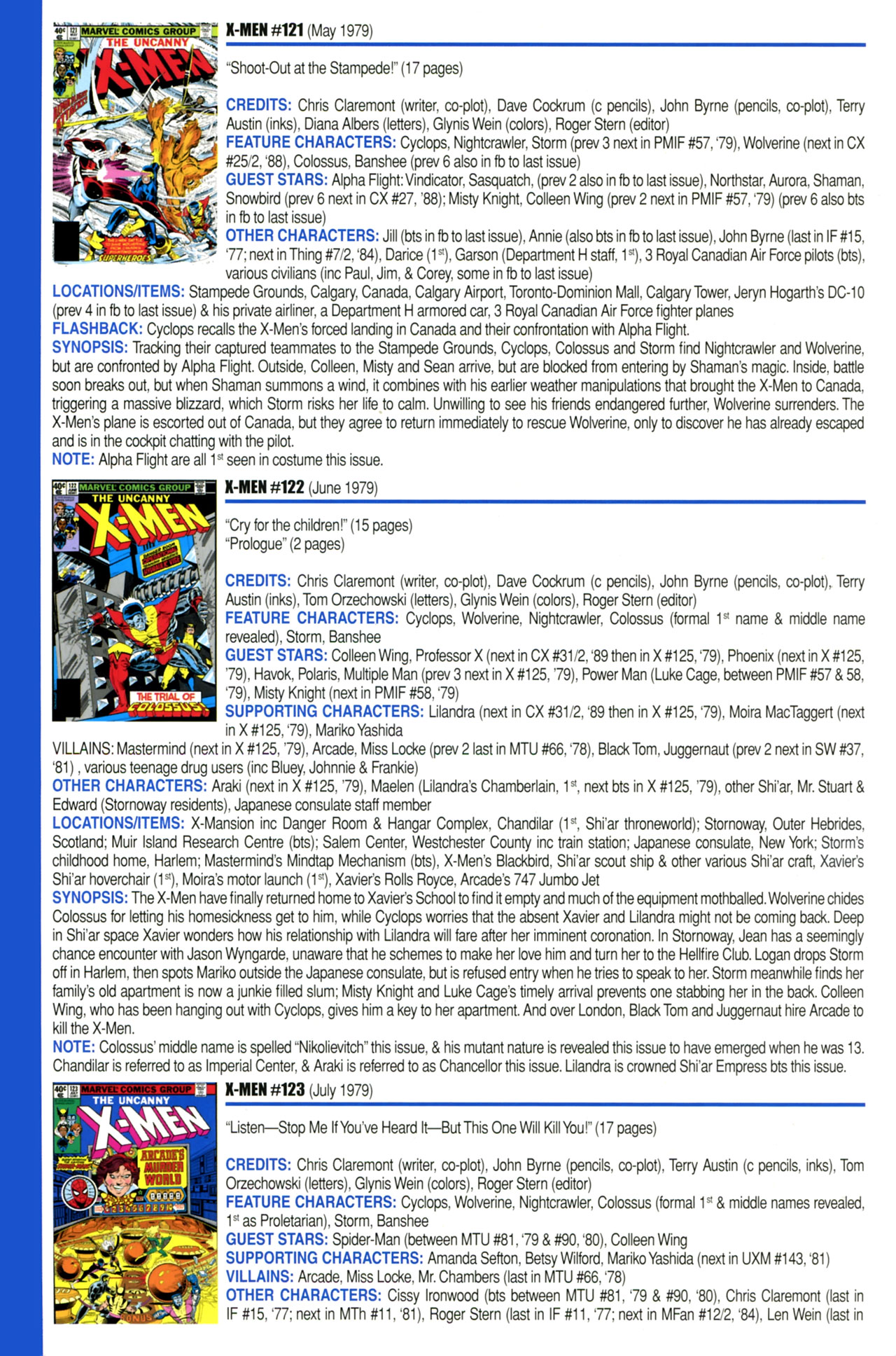 Read online Official Index to the Marvel Universe comic -  Issue #3 - 52