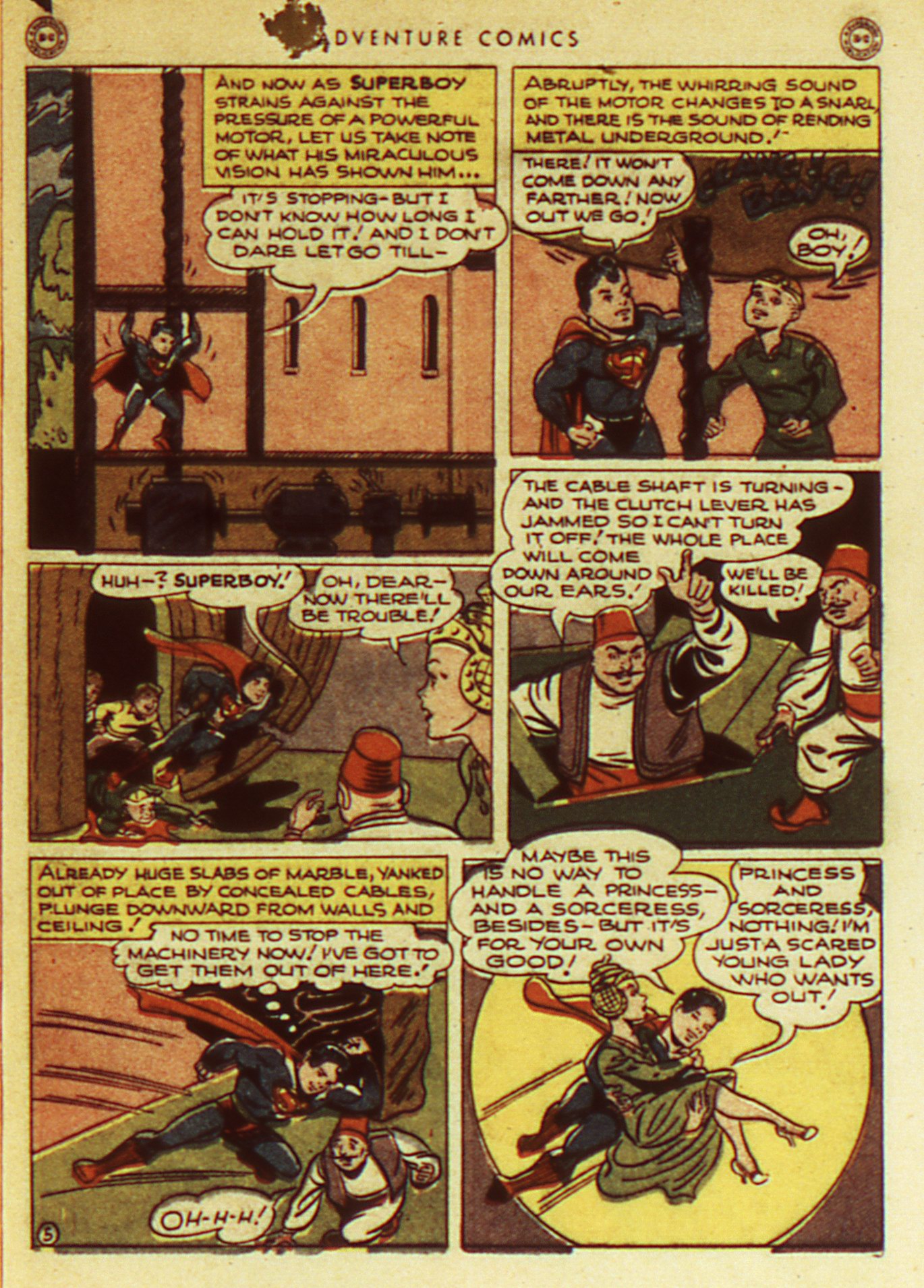 Read online Adventure Comics (1938) comic -  Issue #105 - 7