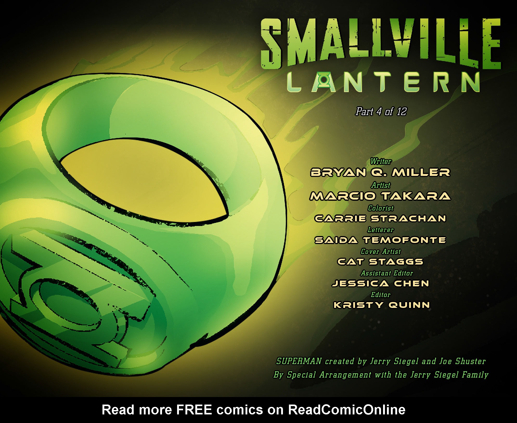 Read online Smallville: Lantern [I] comic -  Issue #4 - 2