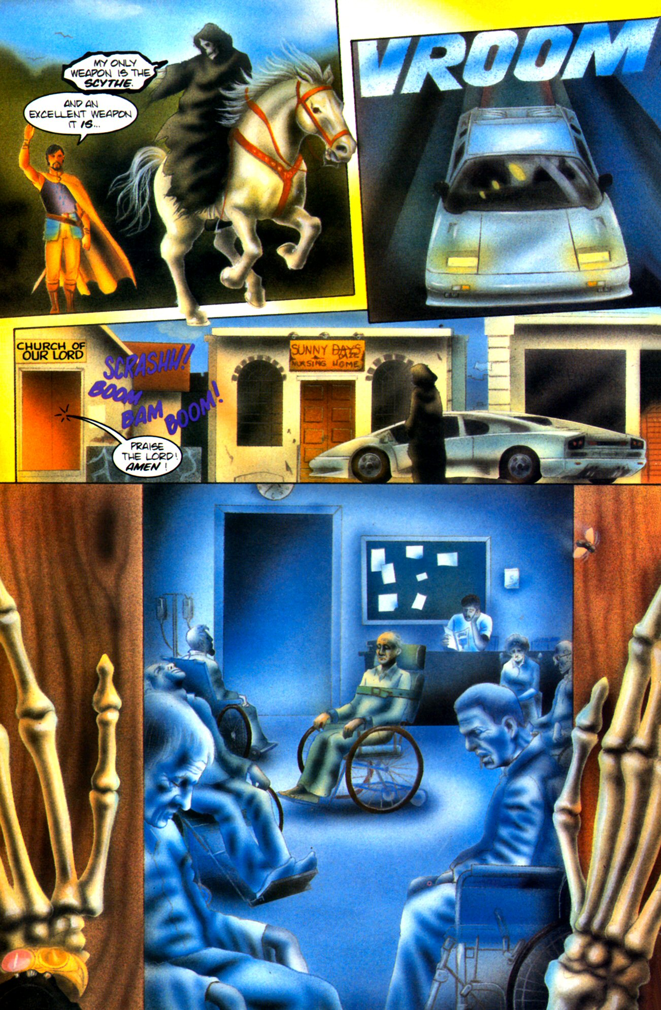 Read online Piers Anthony's Incarnations of Immortality: On A Pale Horse comic -  Issue #3 - 30