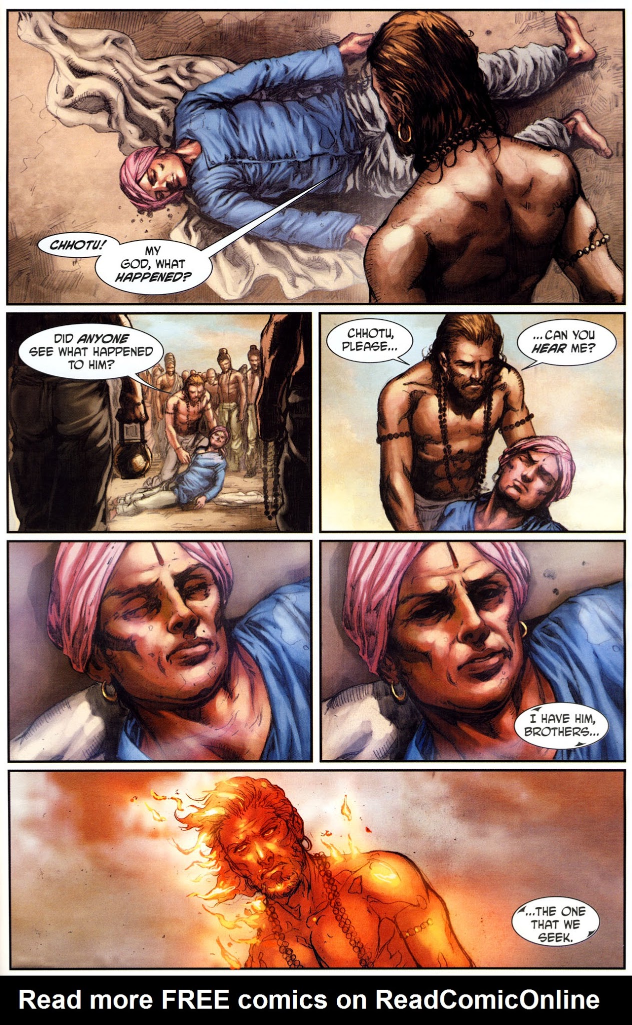 Read online The Sädhu The Silent Ones comic -  Issue #1 - 10