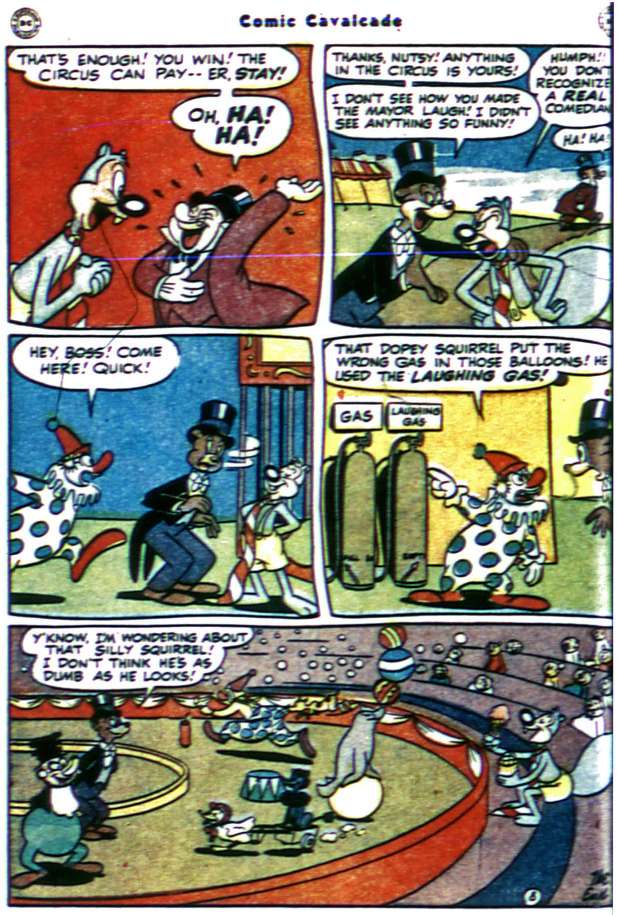 Read online Comic Cavalcade comic -  Issue #30 - 74