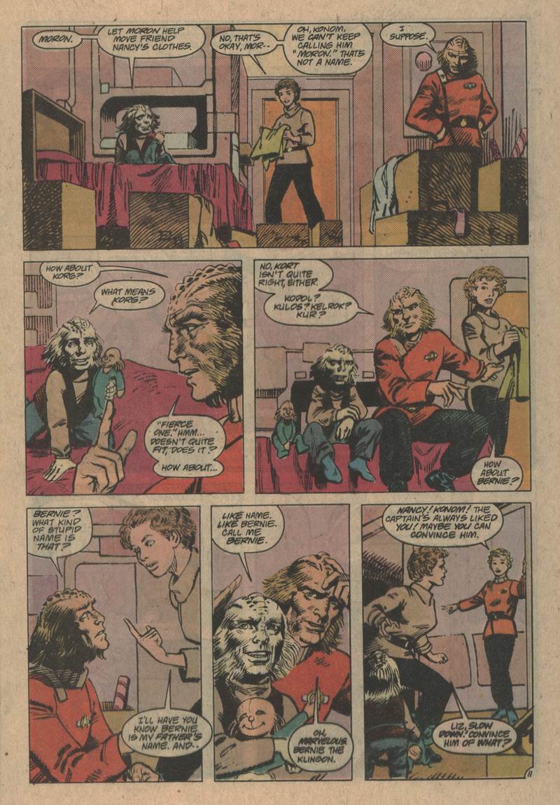 Read online Star Trek (1984) comic -  Issue #54 - 11