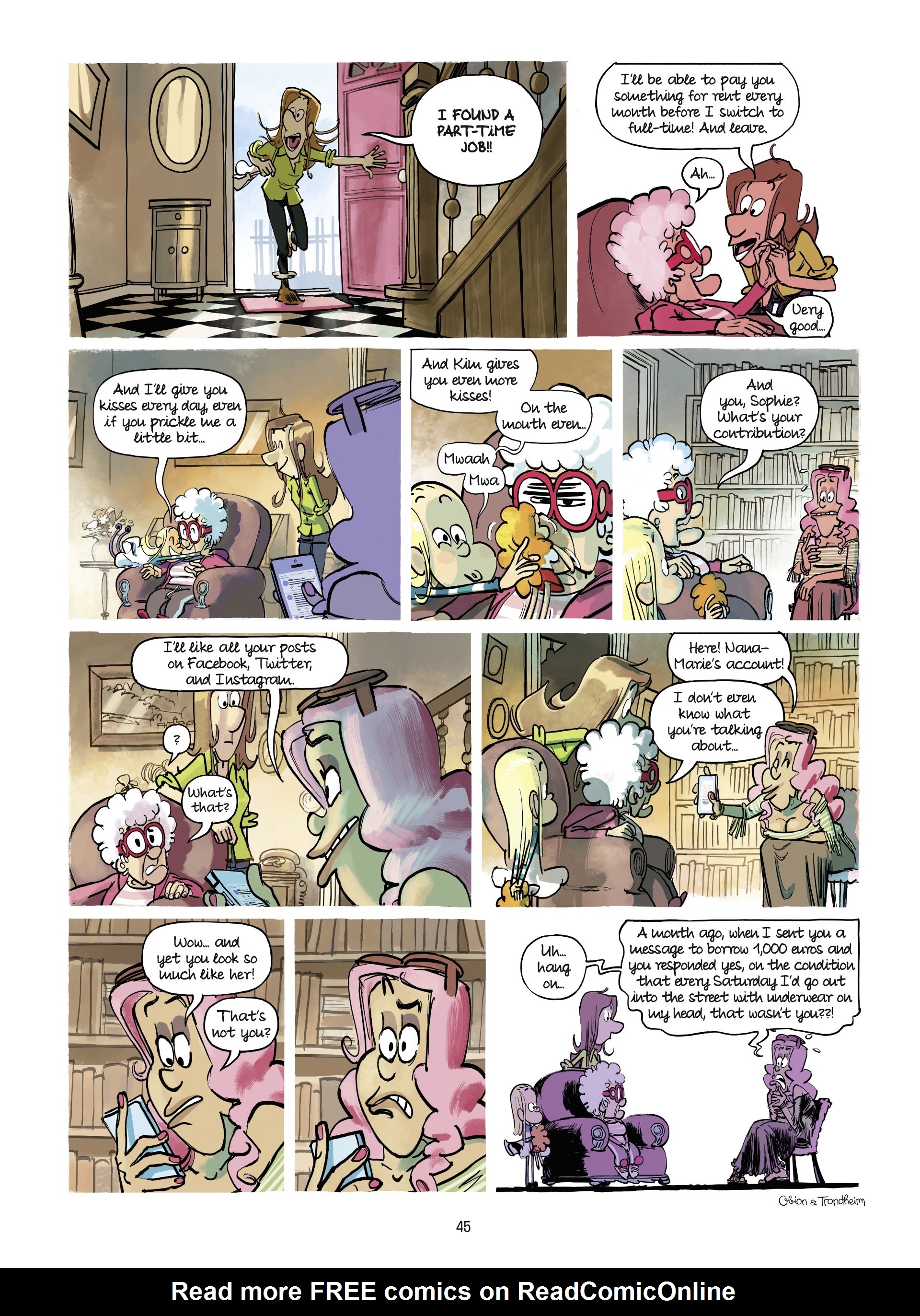 Read online Mamma Mia! comic -  Issue #1 - 45