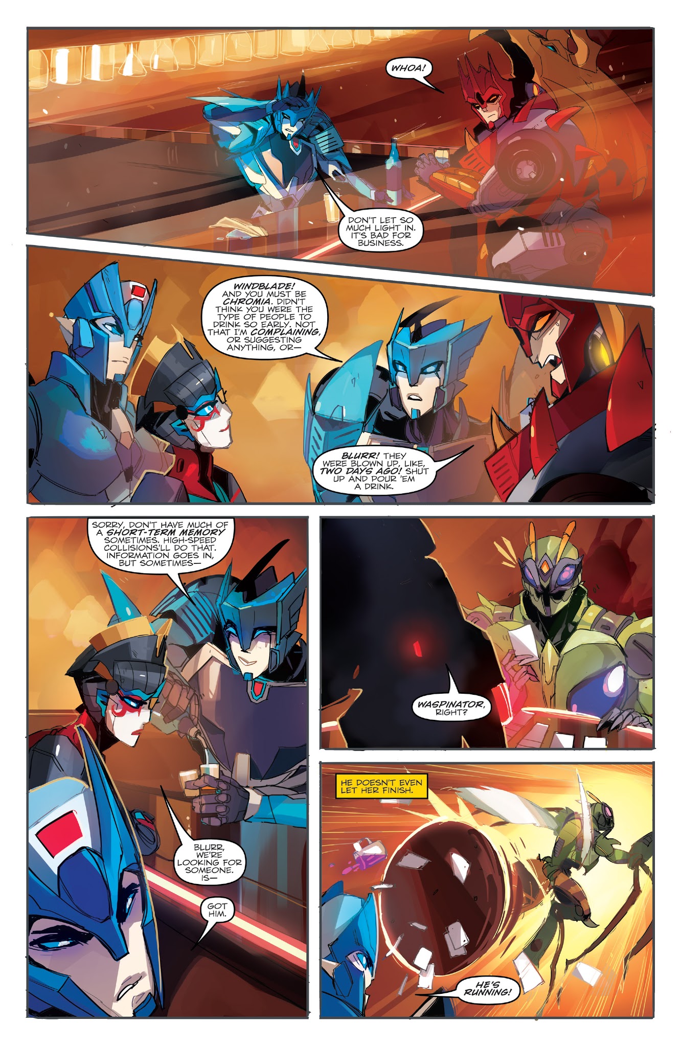 Read online The Transformers: Windblade (2018) comic -  Issue # TPB - 43