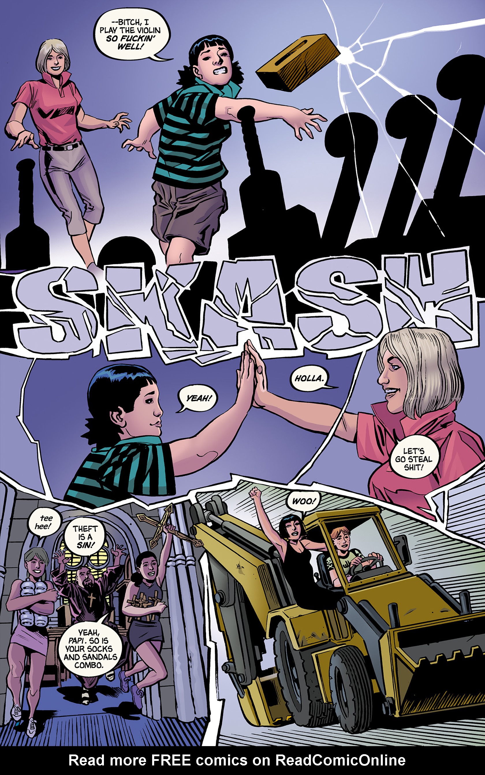 Read online Grindhouse: Doors Open At Midnight comic -  Issue #8 - 17