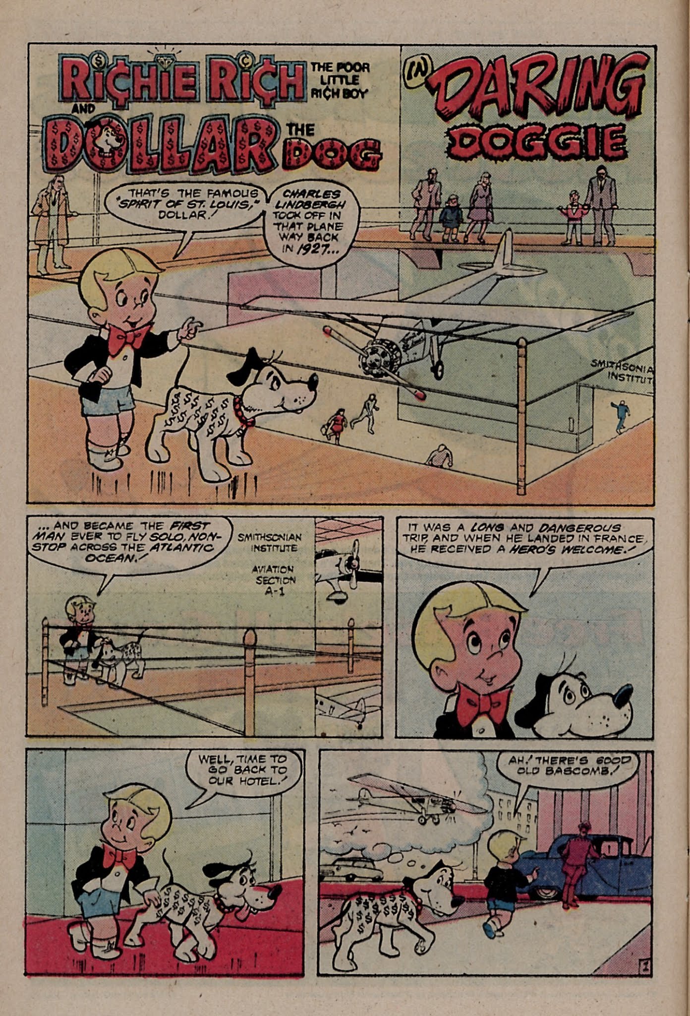 Read online Richie Rich & Dollar the Dog comic -  Issue #9 - 12